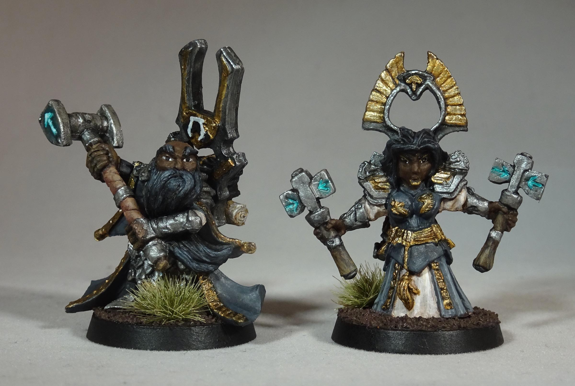 Duardin, Hammer, Reaper 77220 Herryk, Reaper 77481 Gwyddis
