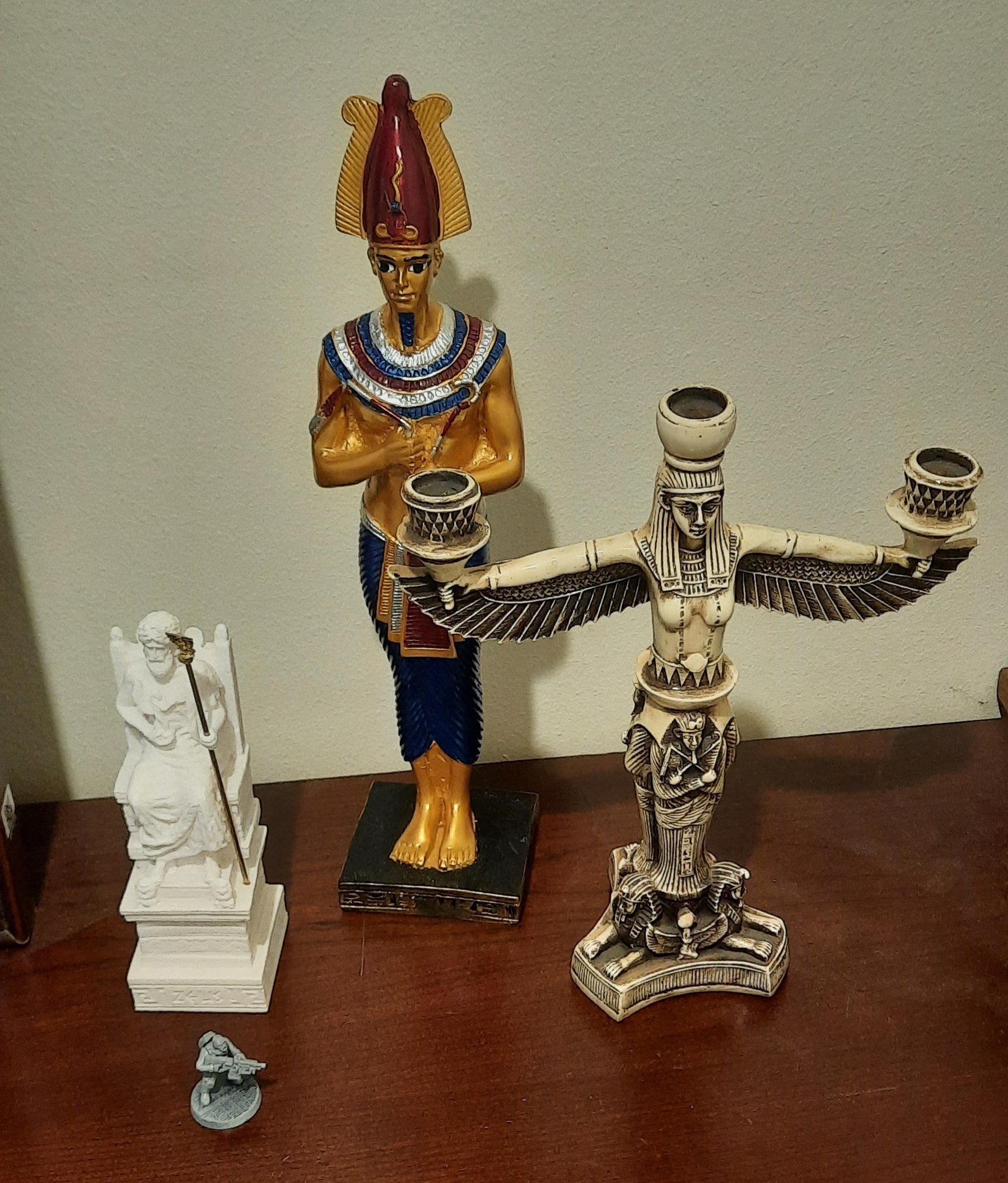 Egypt, Greece, Idol, Souvenir, Statue, Terrain