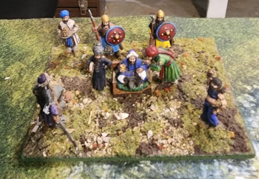 Saracen baggage camp