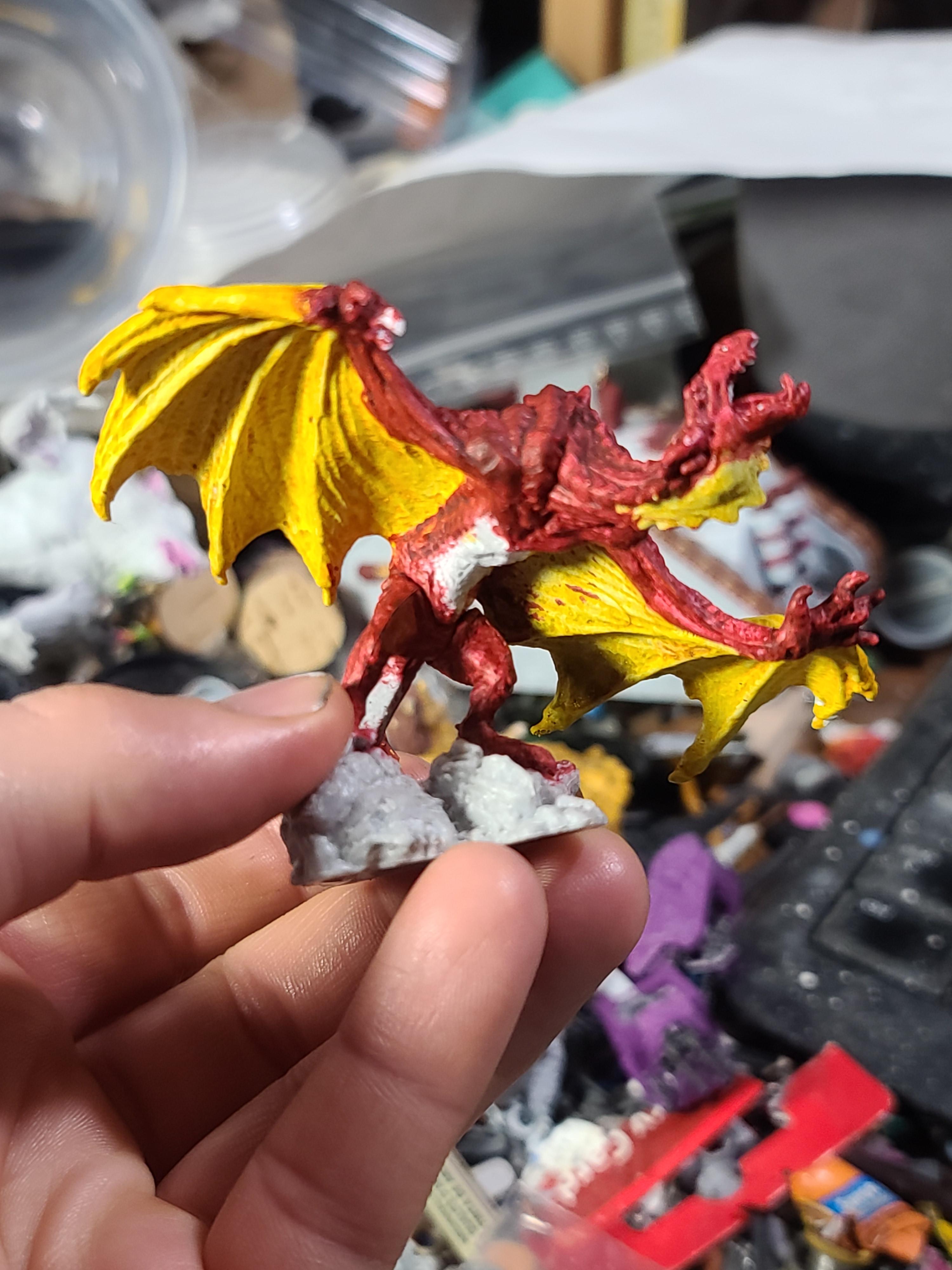Bones, Bones Usa, Dragon, Reaper Miniatures, Vallejo Xpress Colors, Wyvern