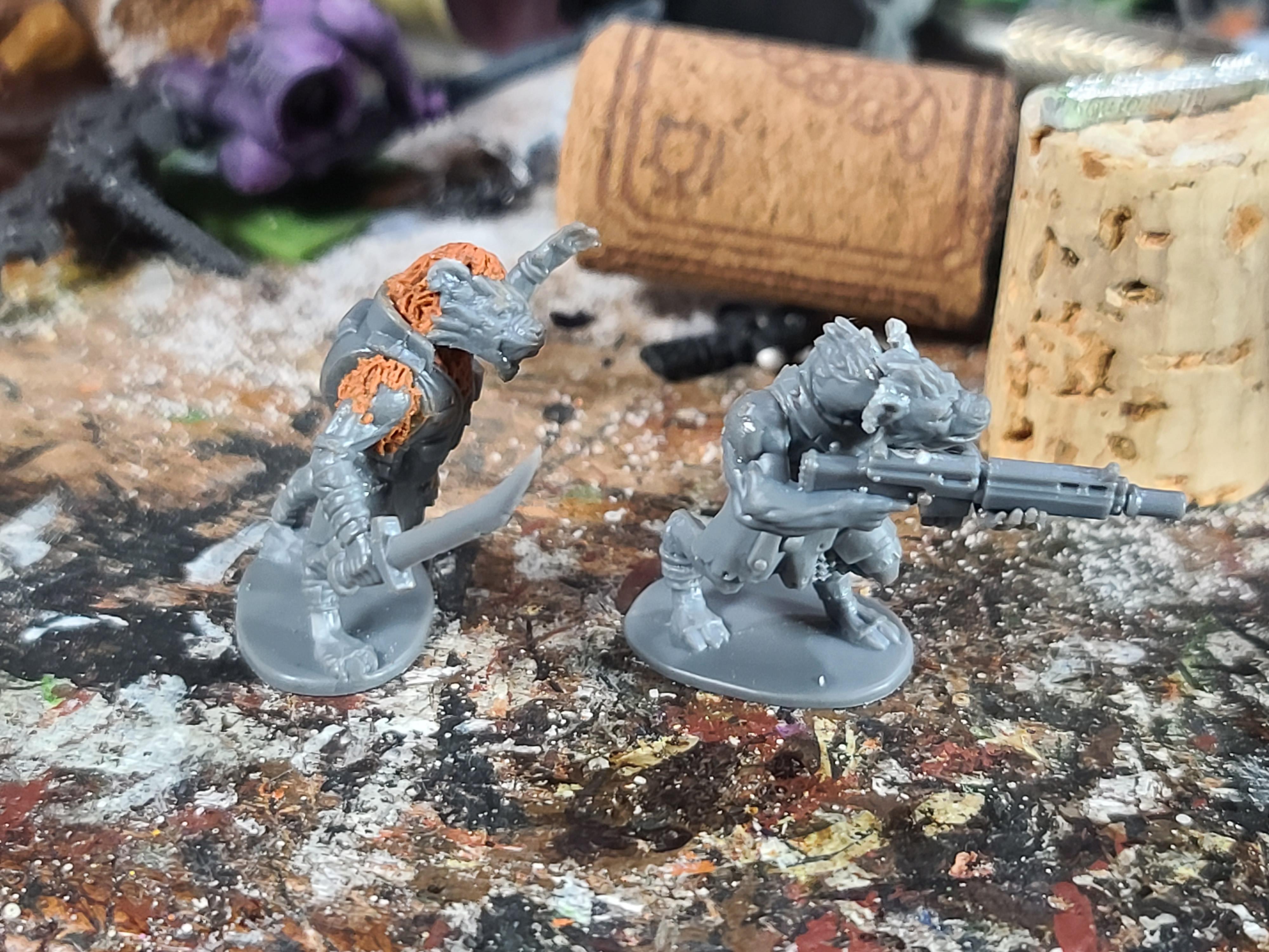 Conversion, Frostgrave, Gnoll, Kitbash, Reptillian Overlords, Space Nam, Wargames Atlantic