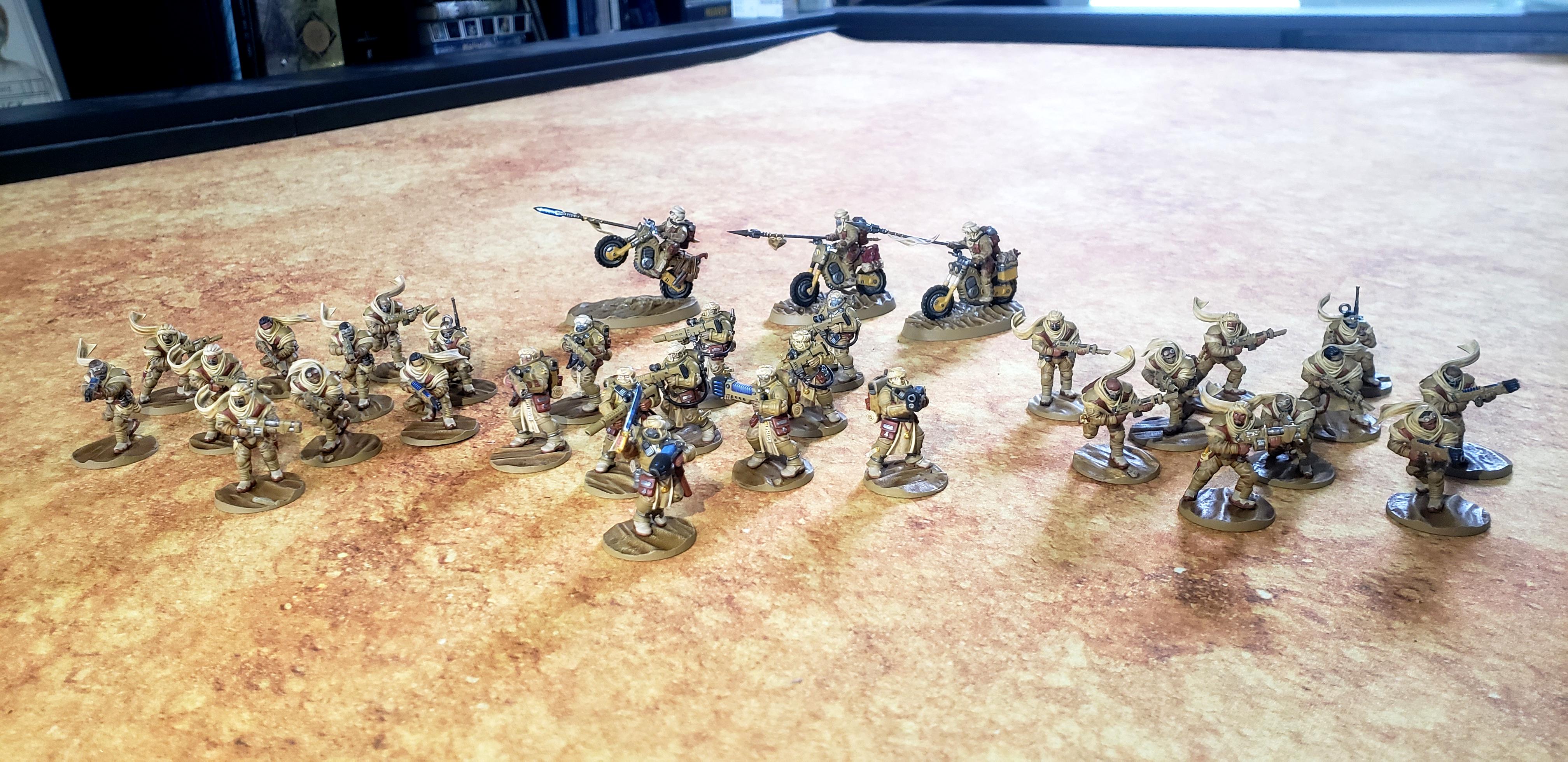 3d Print, Astra Militarum, Guard, Imperial, Proxy, Tallarn Desert Raiders