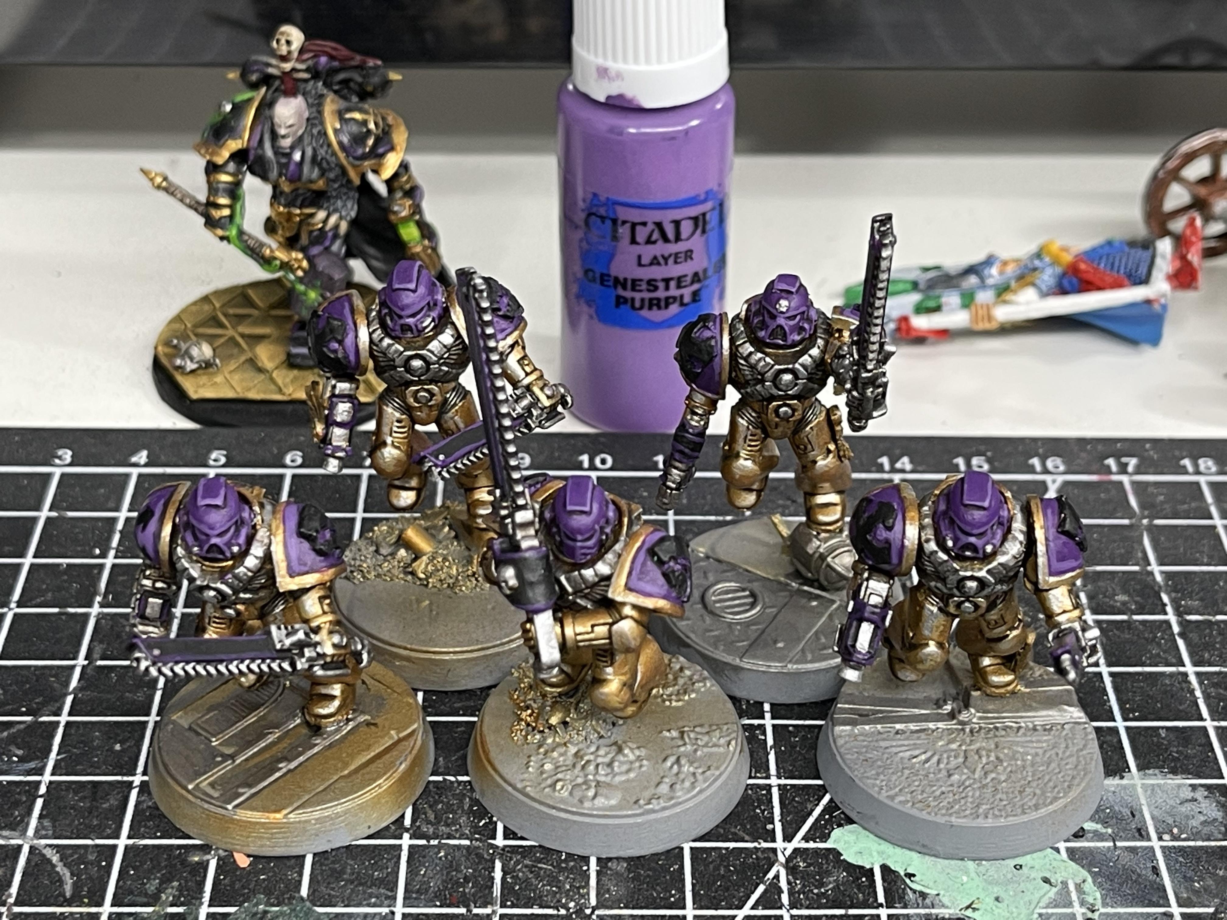 Assault Marines, Space Marines, Void Panthers, Warhammer 40,000, Work In Progress