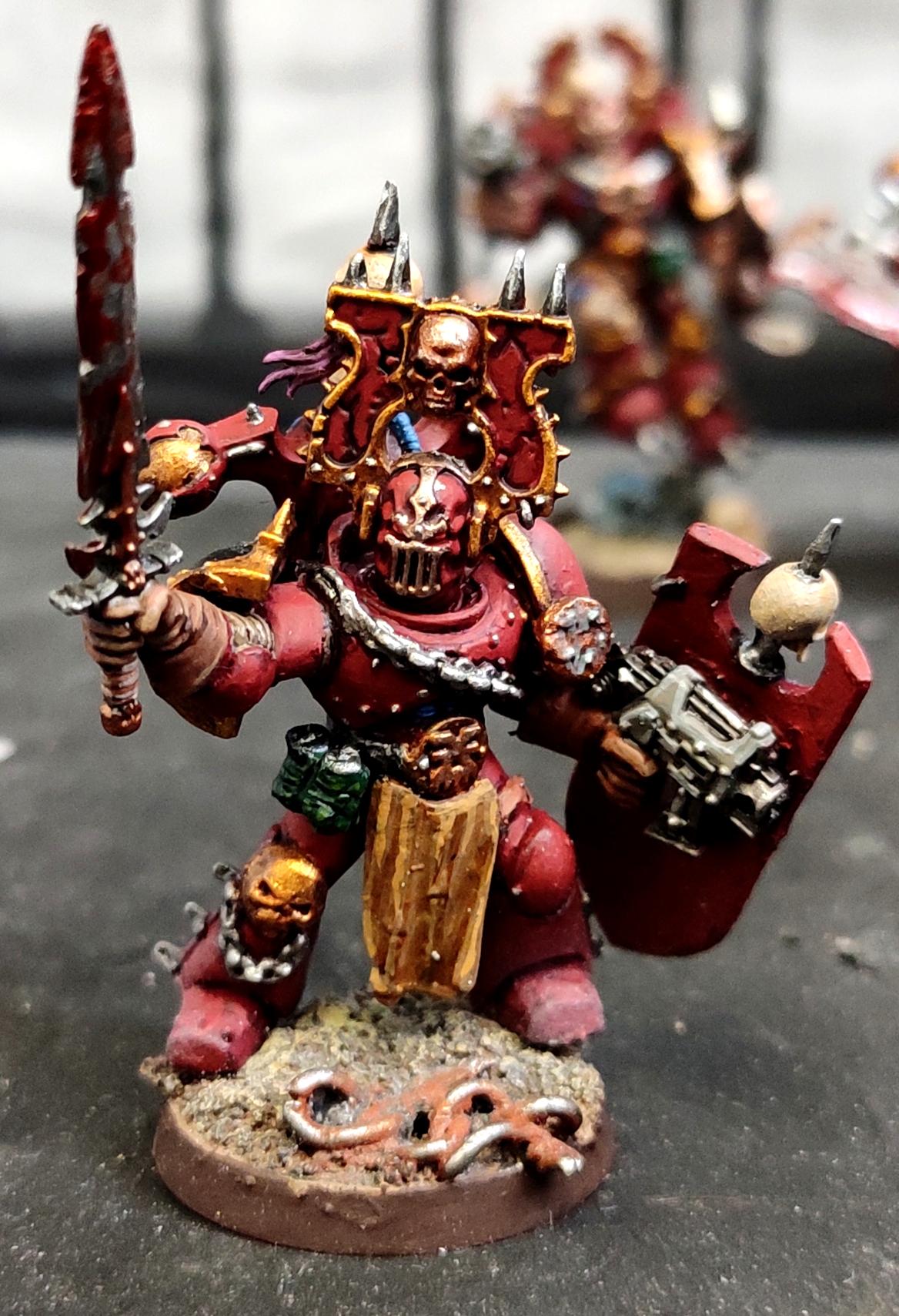 Berserkers, Berzerk, Berzerker, Blood For The Blood God, Blood Warriors, Chaos, Chaos Space Marines, Conversion, Heresy, Heretic Astartes, Infantry, Khorne, Kitbash, Regiment, Shield, Skulls For Skull Throne, Sword, Traitor Legions, Trophy, Warhammer 40,000, World Eaters
