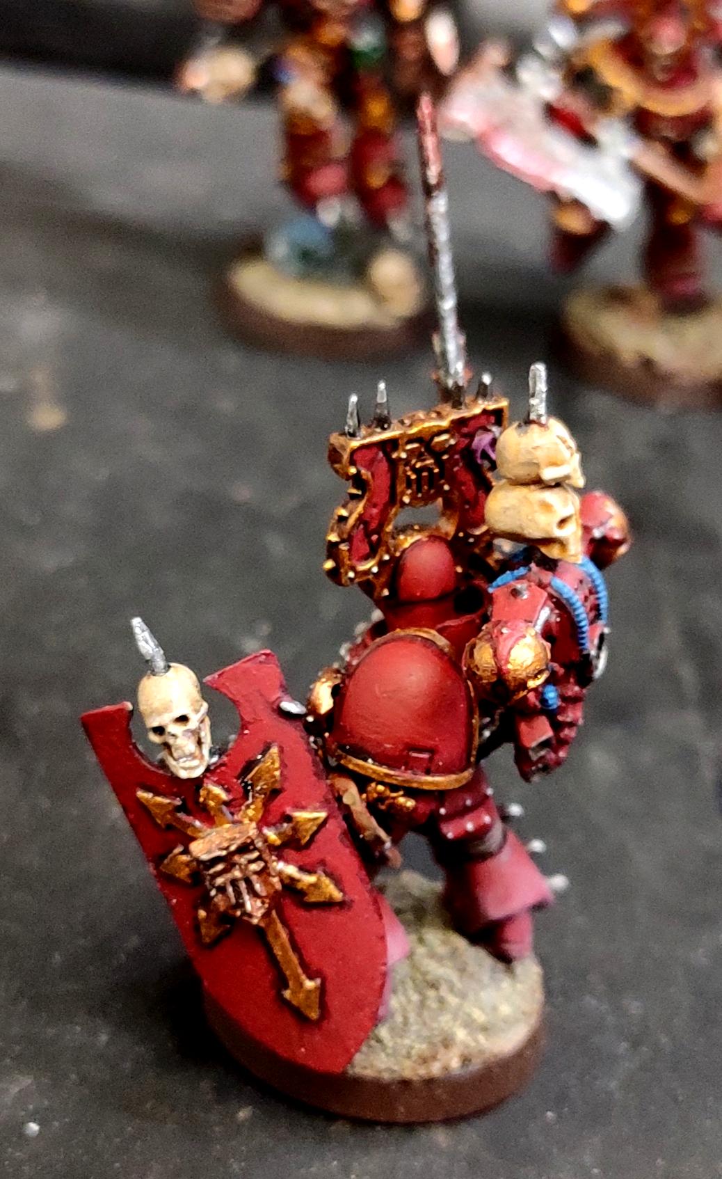 Berserkers, Berzerk, Berzerker, Blood For The Blood God, Blood Warriors, Chaos, Chaos Space Marines, Conversion, Heresy, Heretic Astartes, Infantry, Khorne, Kitbash, Regiment, Shield, Skulls For Skull Throne, Sword, Traitor Legions, Trophy, Warhammer 40,000, World Eaters
