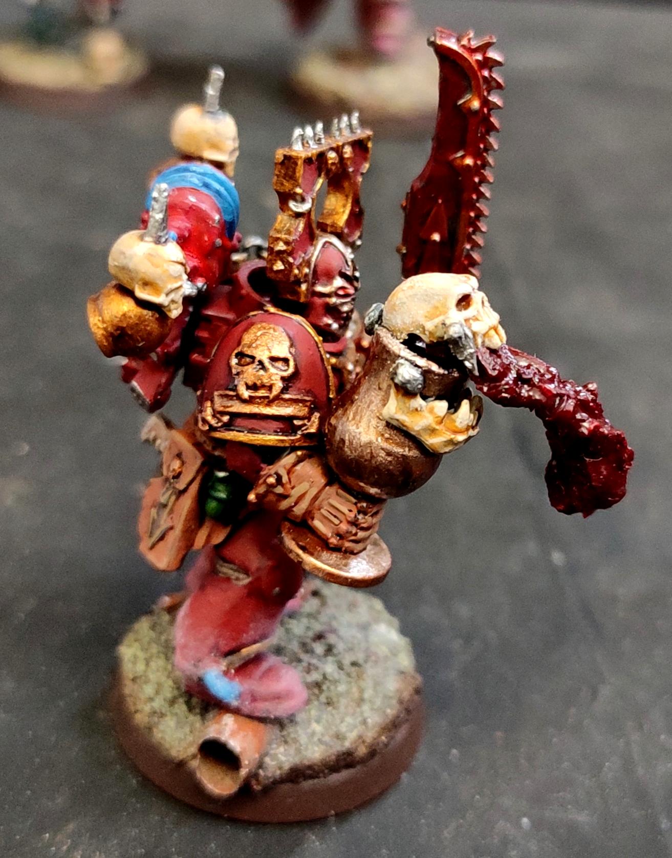 Berserkers, Berzerk, Berzerker, Blood For The Blood God, Blood Warriors, Chain Sword, Chaos, Chaos Space Marines, Conversion, Heresy, Heretic Astartes, Infantry, Khorne, Kitbash, Regiment, Skulls For Skull Throne, Traitor Legions, Trophy, Vampiric Chalice, Warhammer 40,000, World Eaters