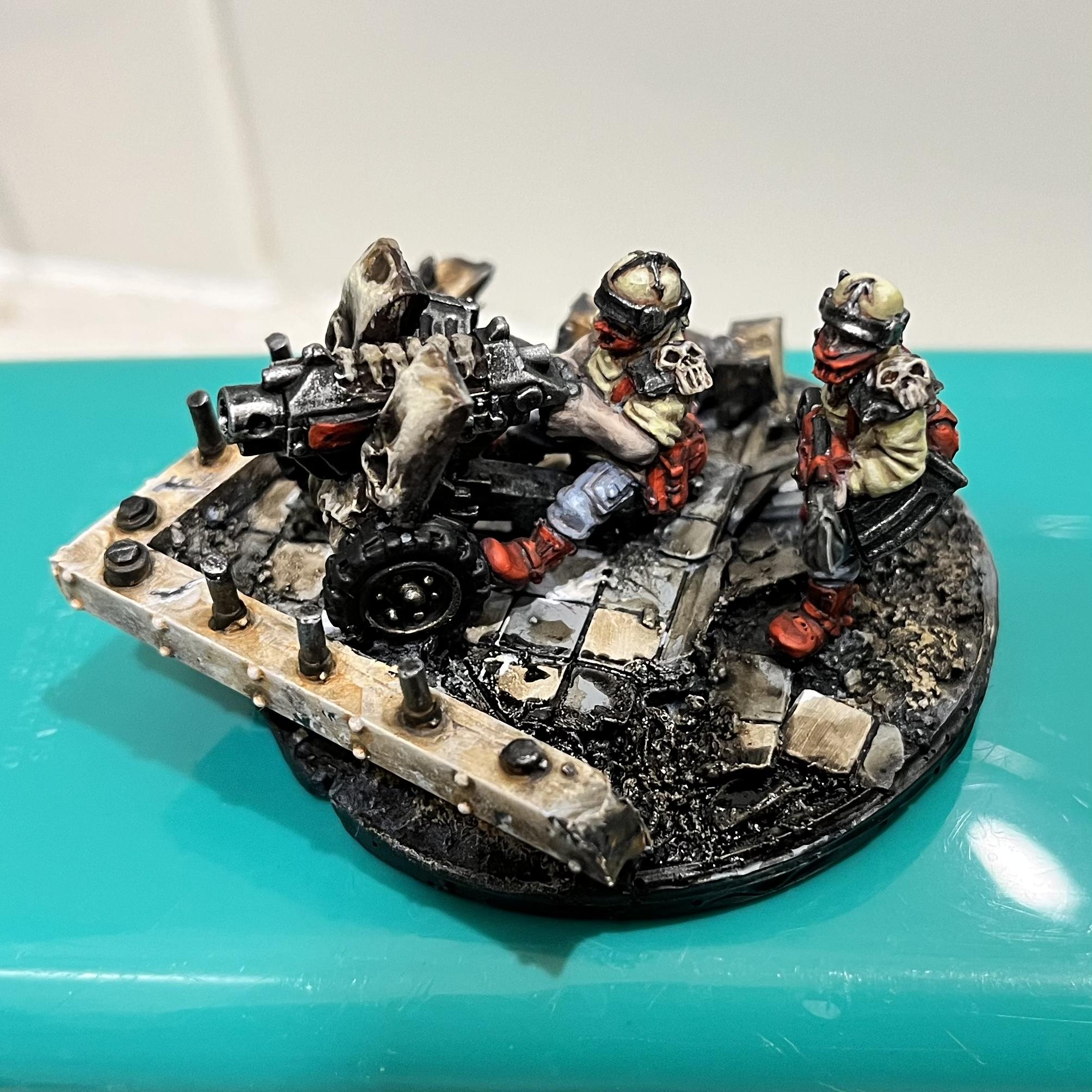 Heavy Bolter, Heavy Weapons Team, Renegade, Traitor Guard