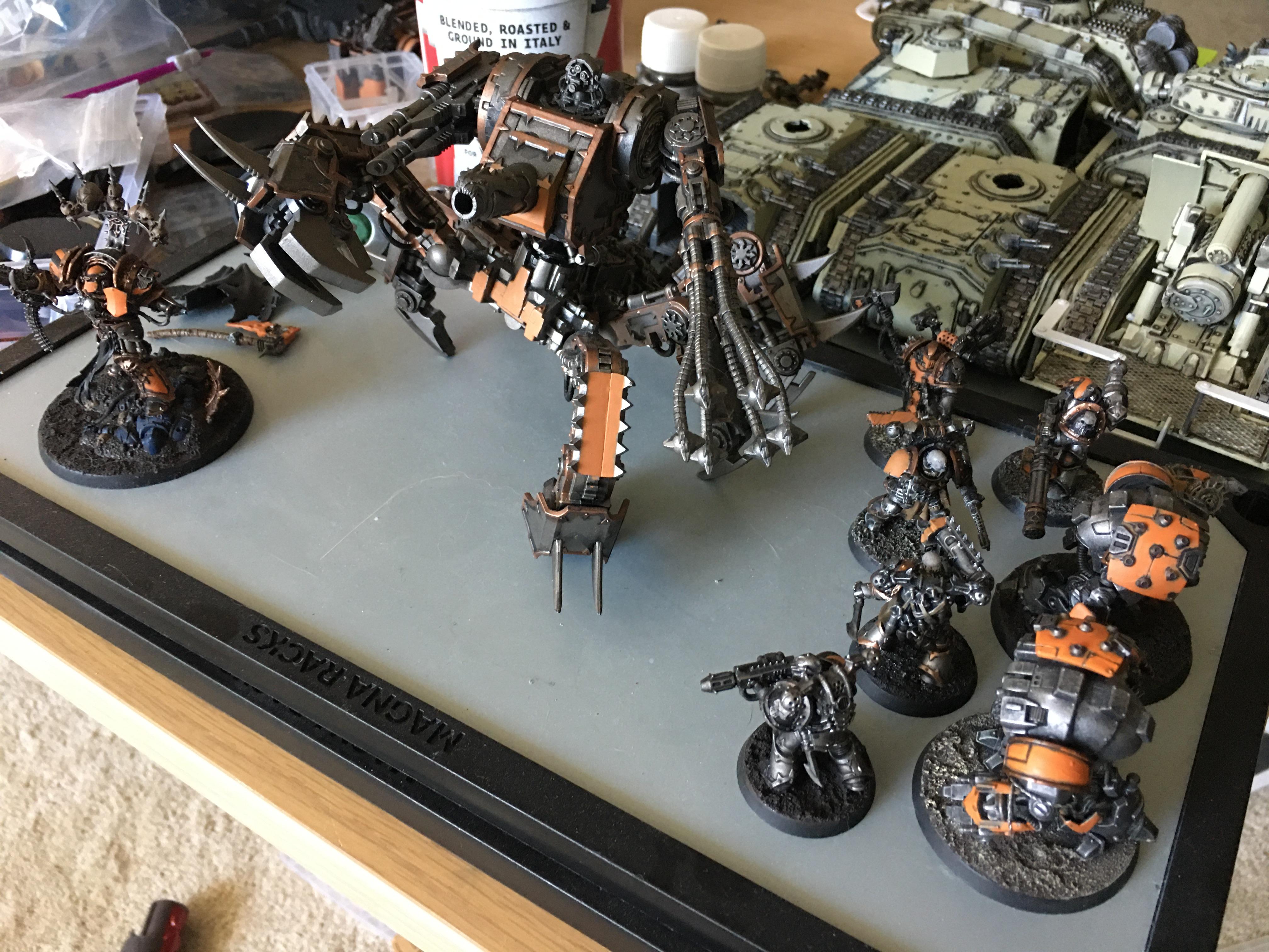 Chaos Space Marines, Heretic Astartes, Iron Warriors, Warhammer 40,000