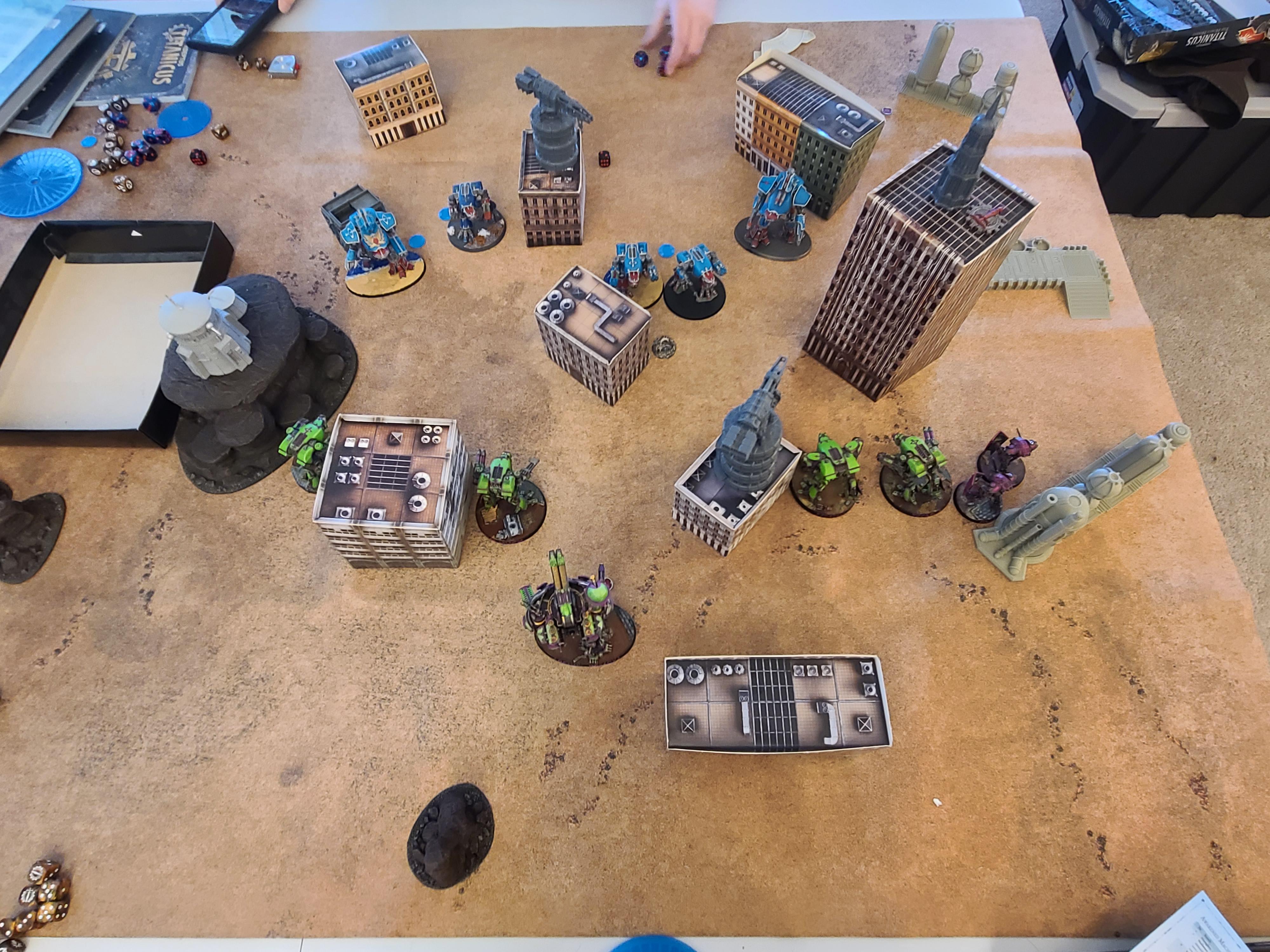 6mm, Adeptus Titanicus, Game Pictures, Games Workshop, Legio Laniaskara, Legio Lucidium, Warhammer 40,000, Warhammer Fantasy