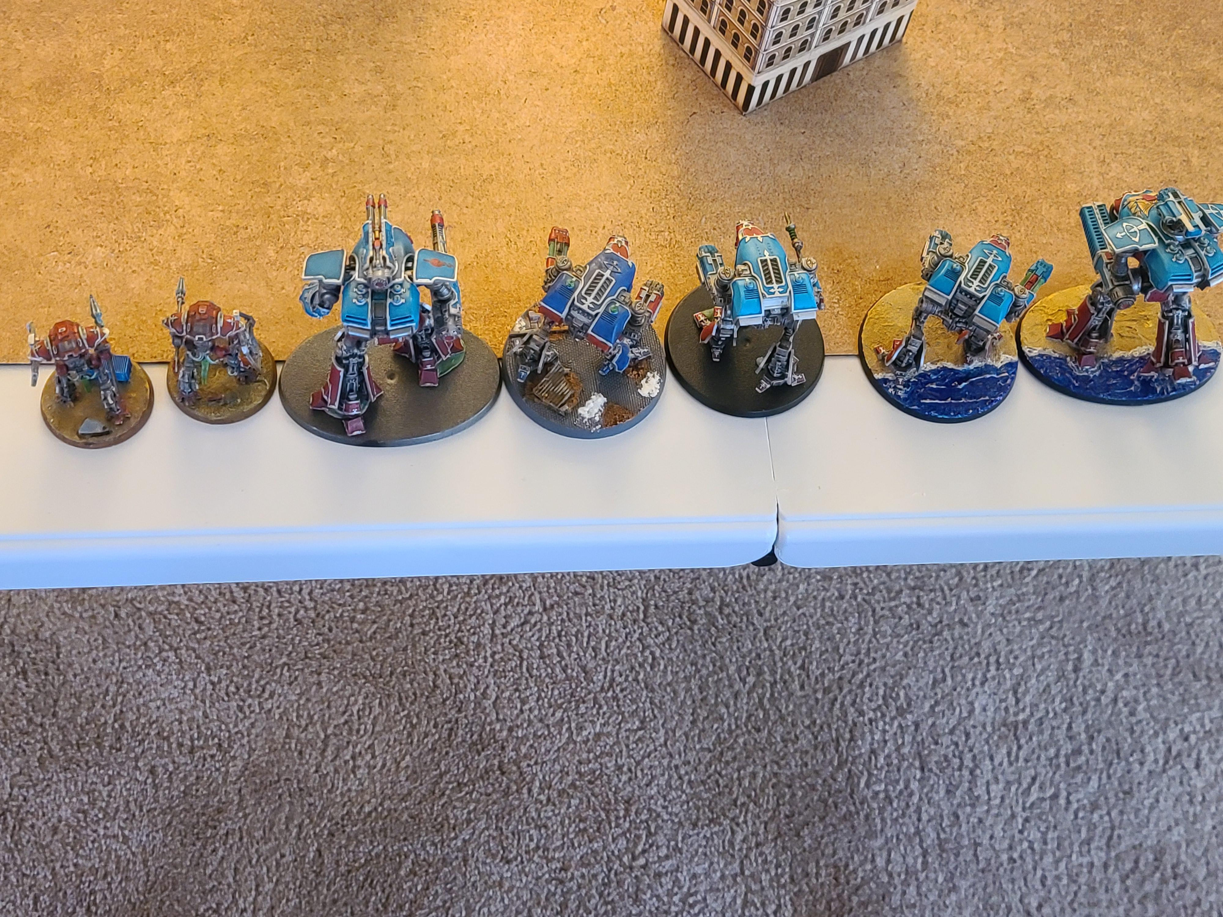 6mm, Adeptus Titanicus, Game Pictures, Games Workshop, Legio Laniaskara, Other Peoples Models, Warhammer 40,000, Warhammer Fantasy