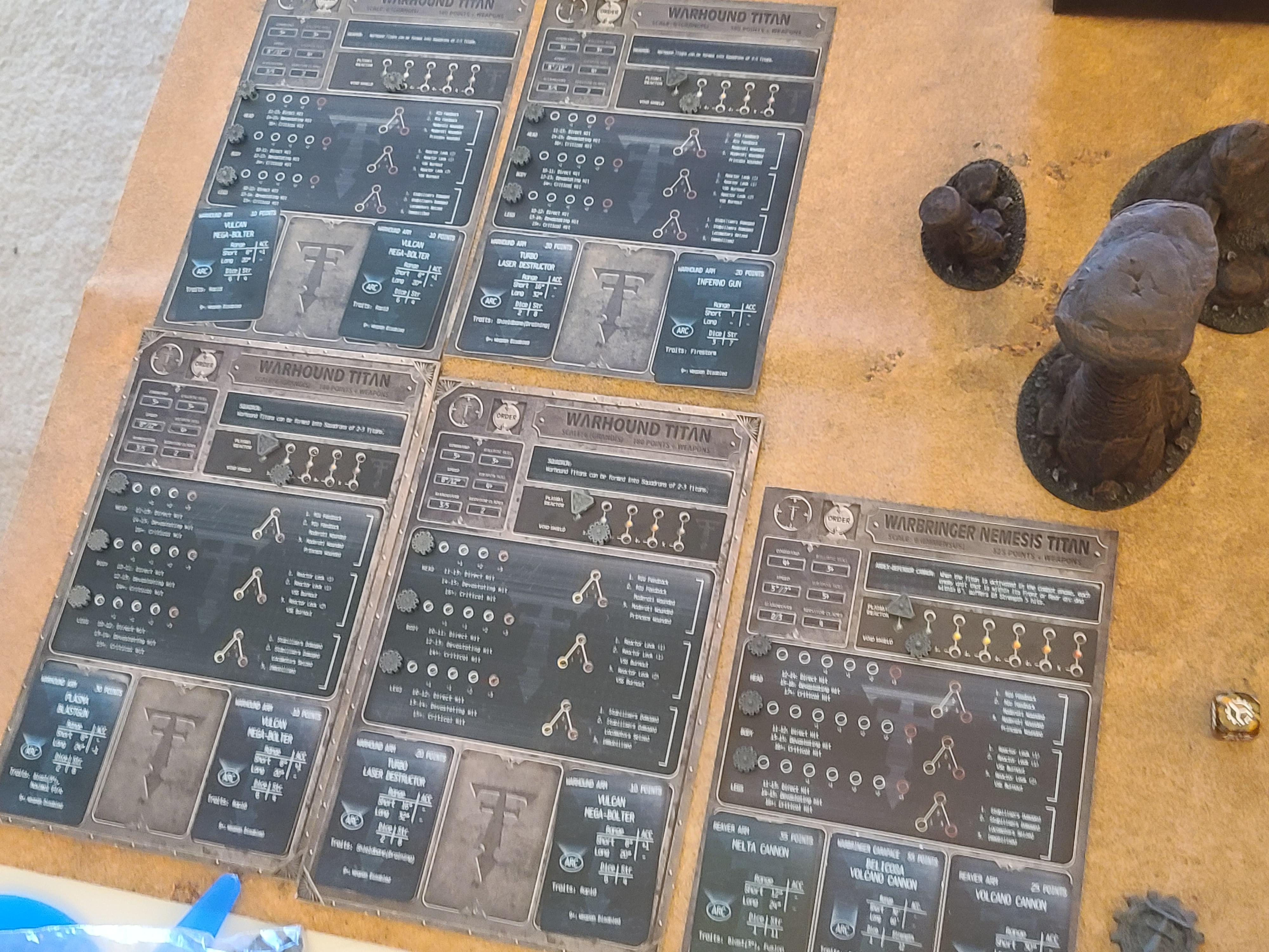 6mm, Adeptus Titanicus, Control Boards, Game Pictures, Games Workshop, Legio Lucidium, Warhammer 40,000, Warhammer Fantasy