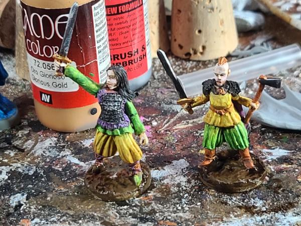 Bad Squiddo Games, Berserkers, Female, Mordheim, Norse, Saga