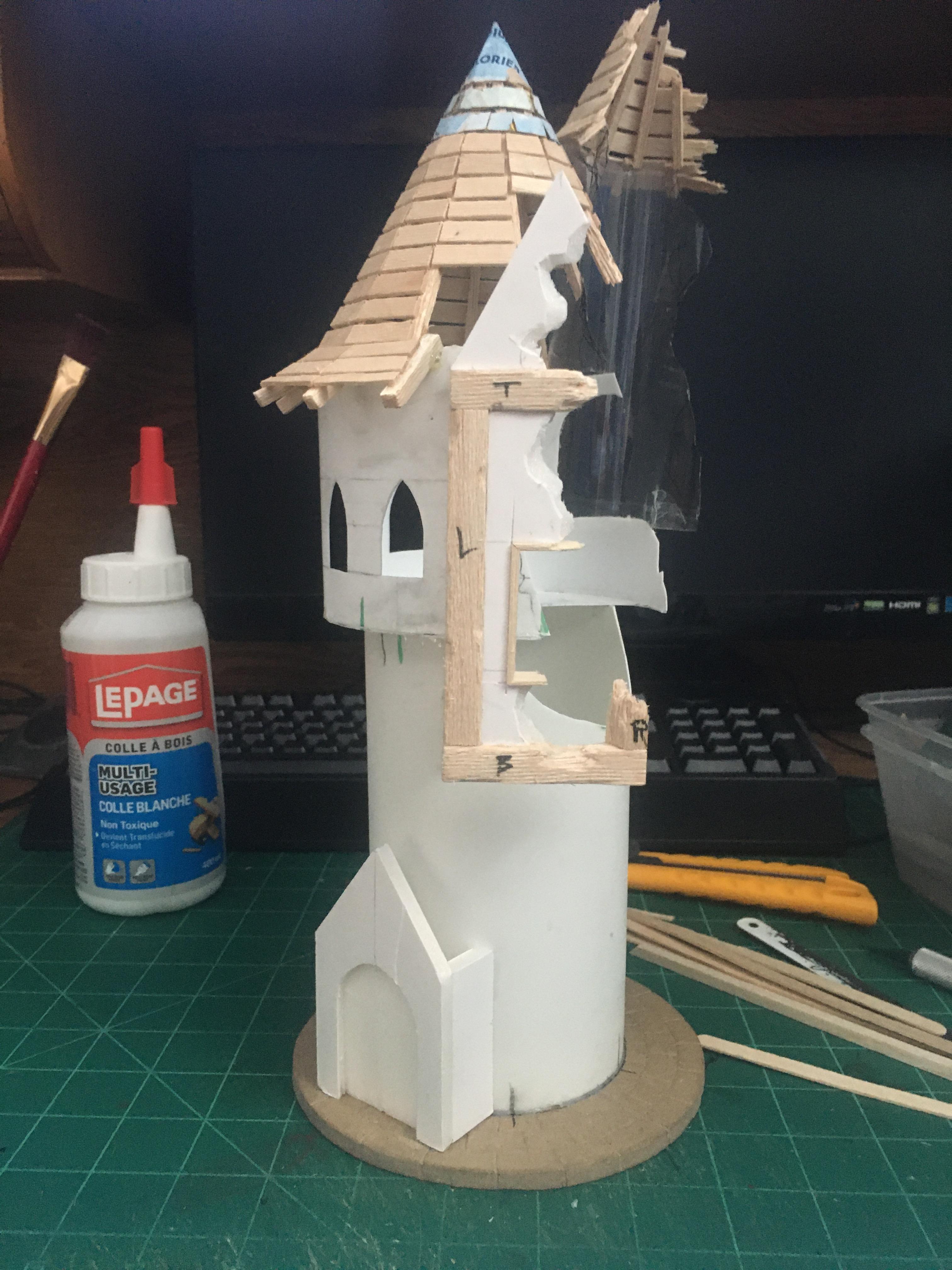 Mordheim, Scratch Build, The Empire, Tower, Warhammer Fantasy, Work In Progress