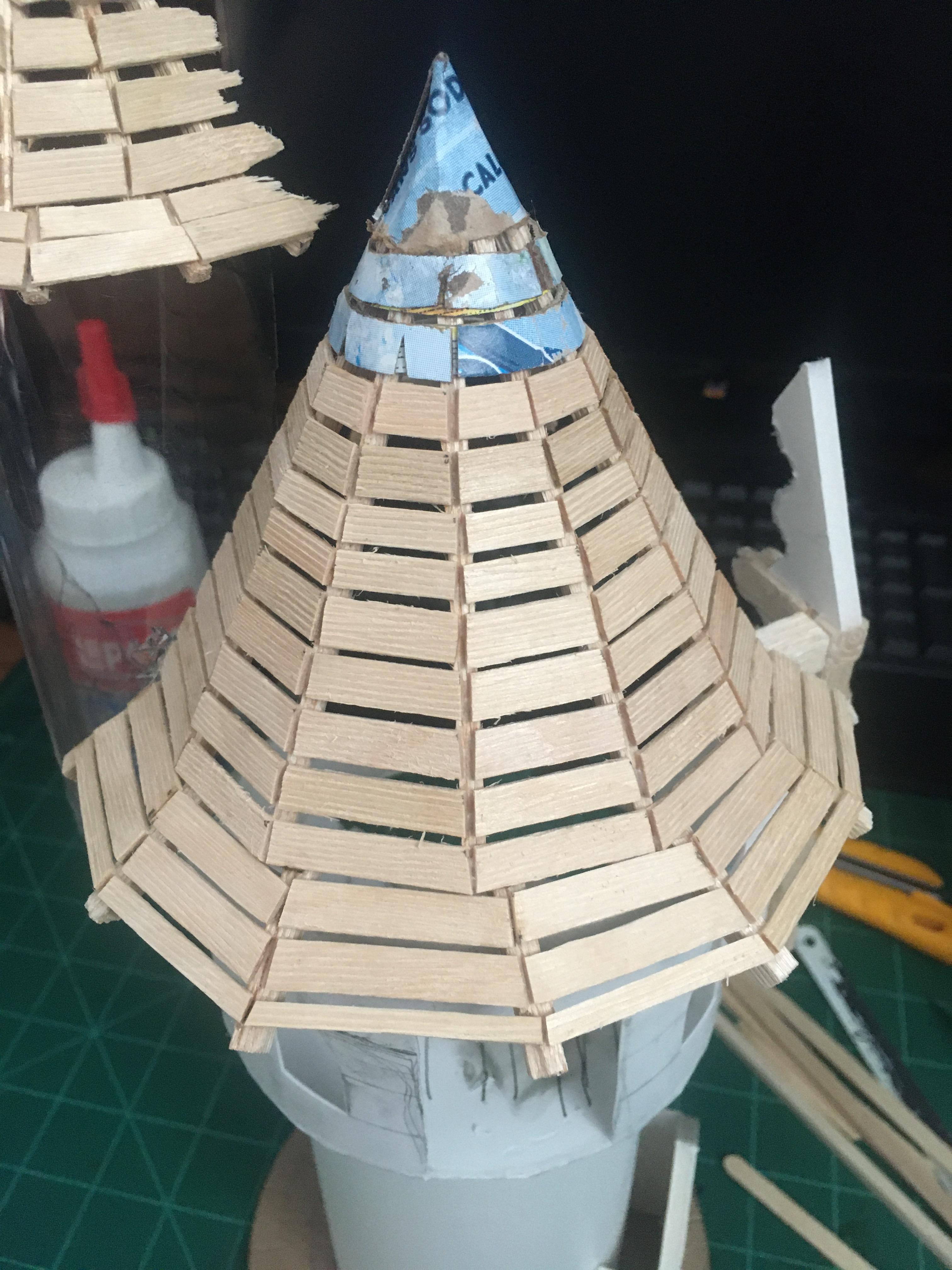 Mordheim, Scratch Build, The Empire, Tower, Warhammer Fantasy, Work In Progress