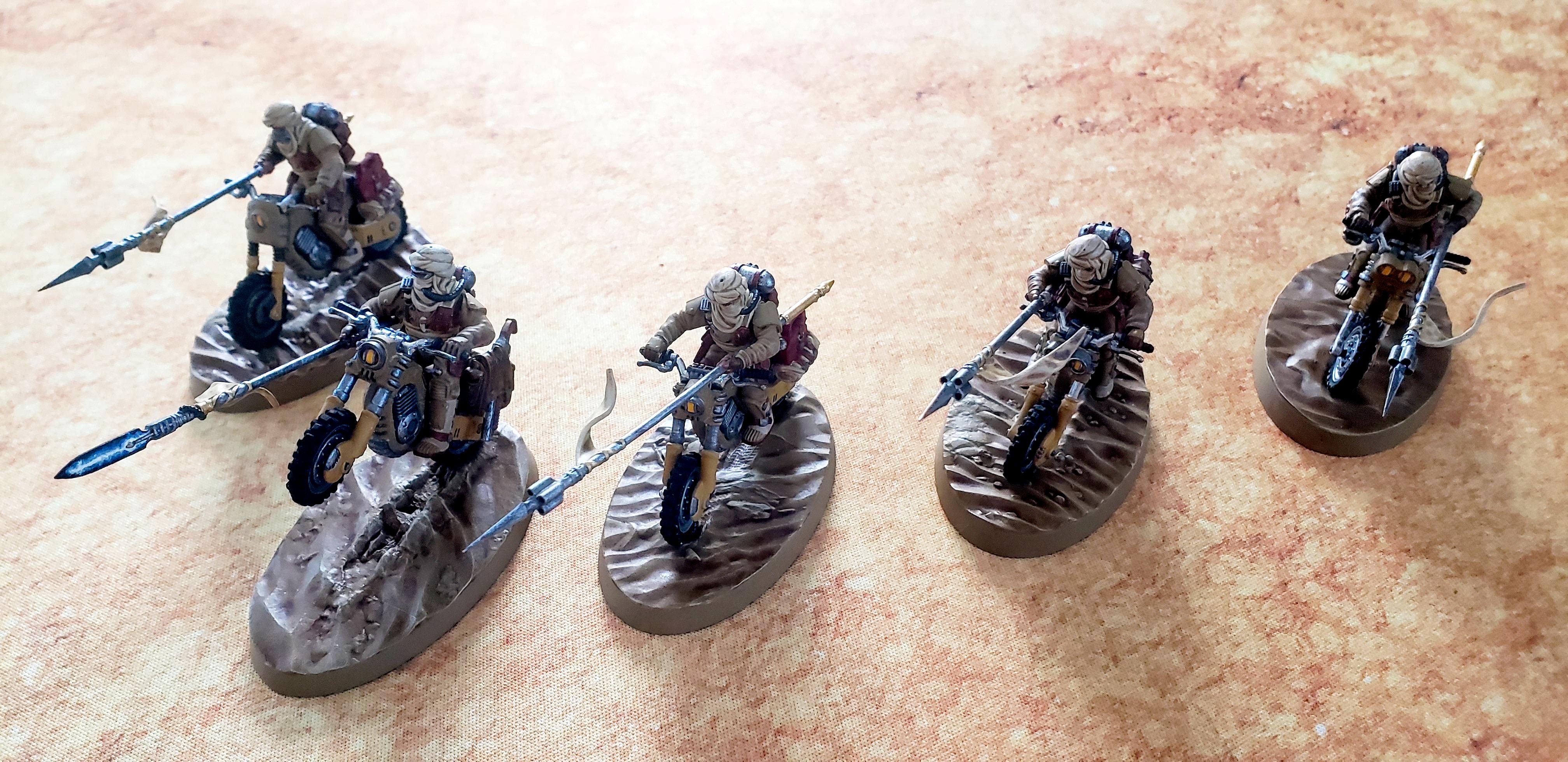 Bike, Conversion, Rough Riders, Tallarn Desert Raiders