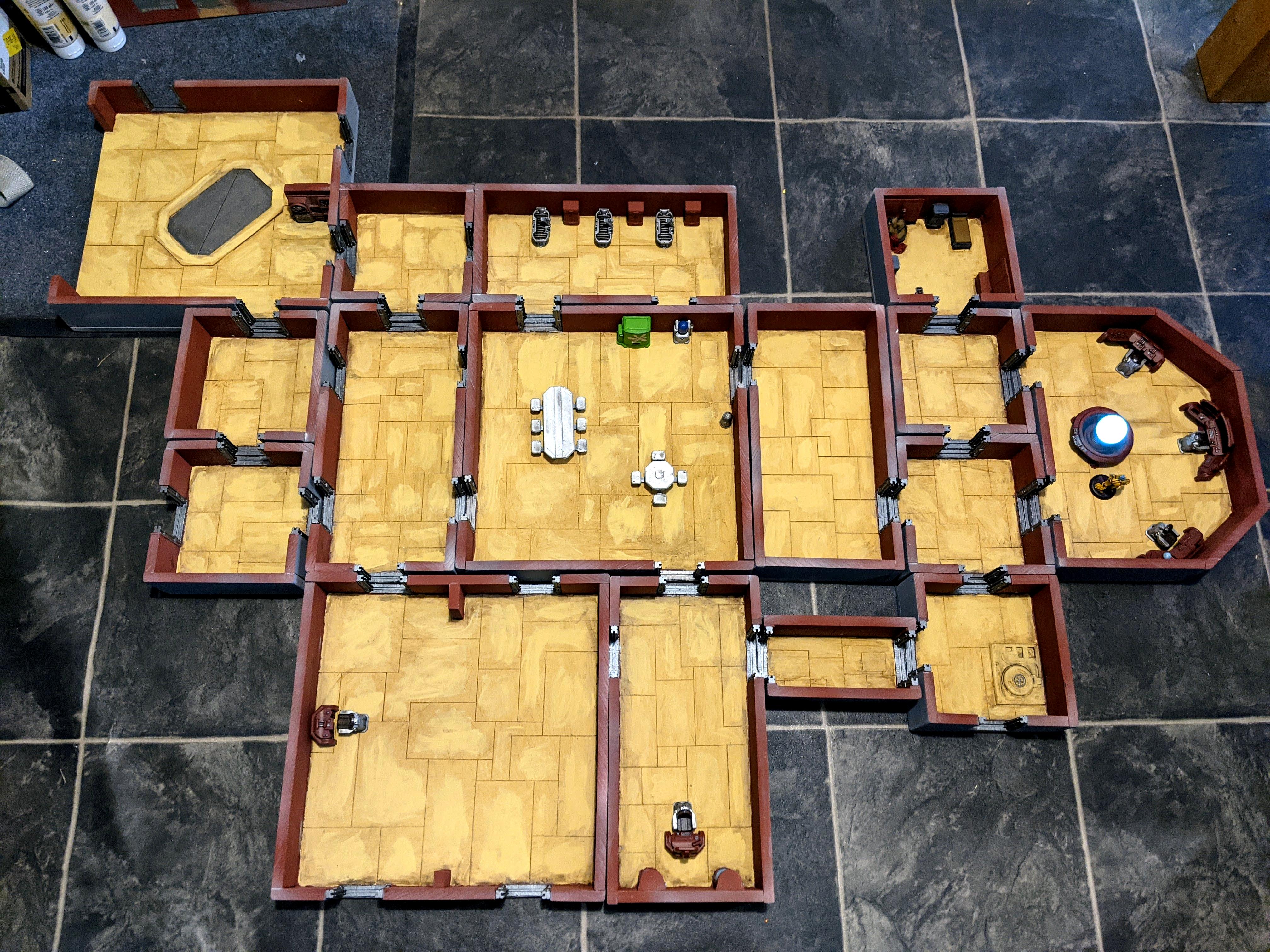 Necromunda, Space Ship, Stargrave, Terrain