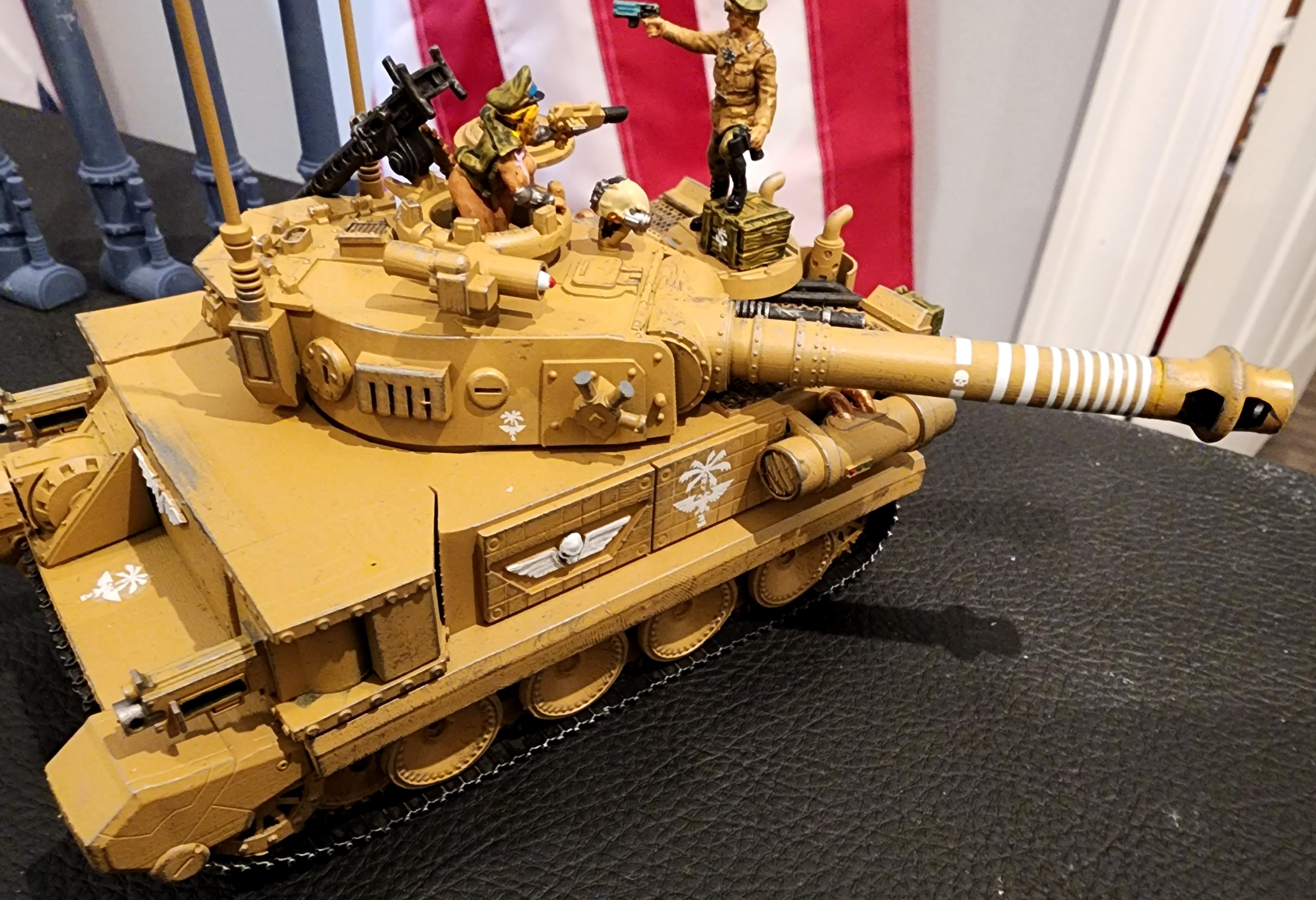 Afrika Korps, Dak, Imperial Guard, Leman Russ, Proxy, Warhammer 40,000