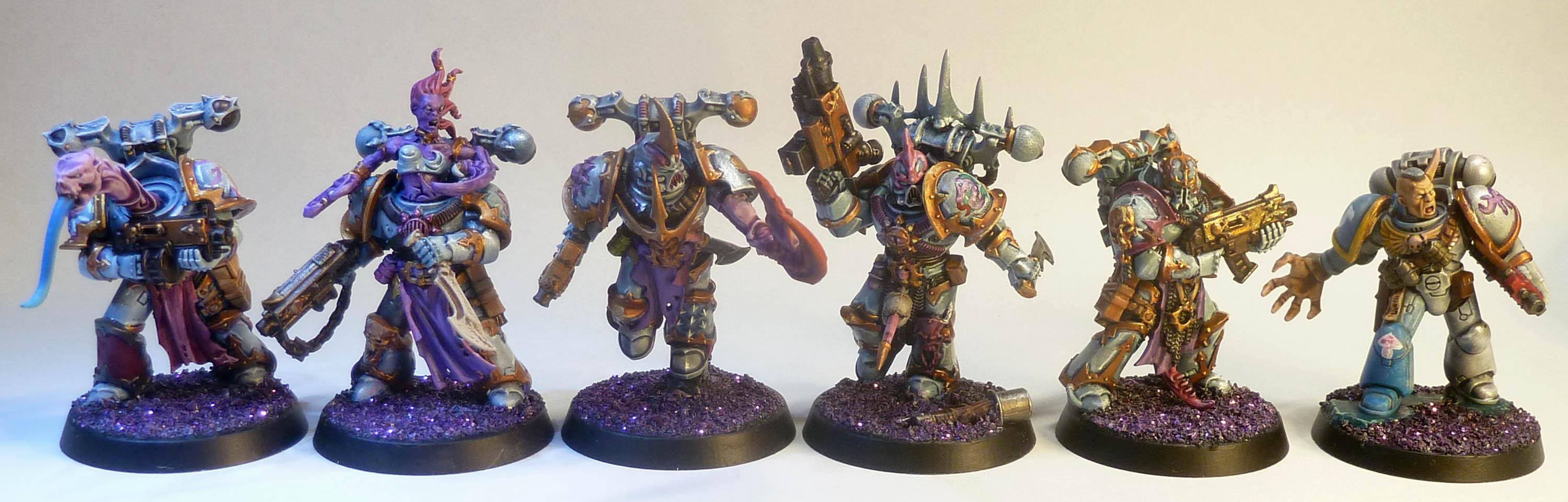Chaos, Chaos Space Marines, Conversion, Emperor's Children, Slaanesh