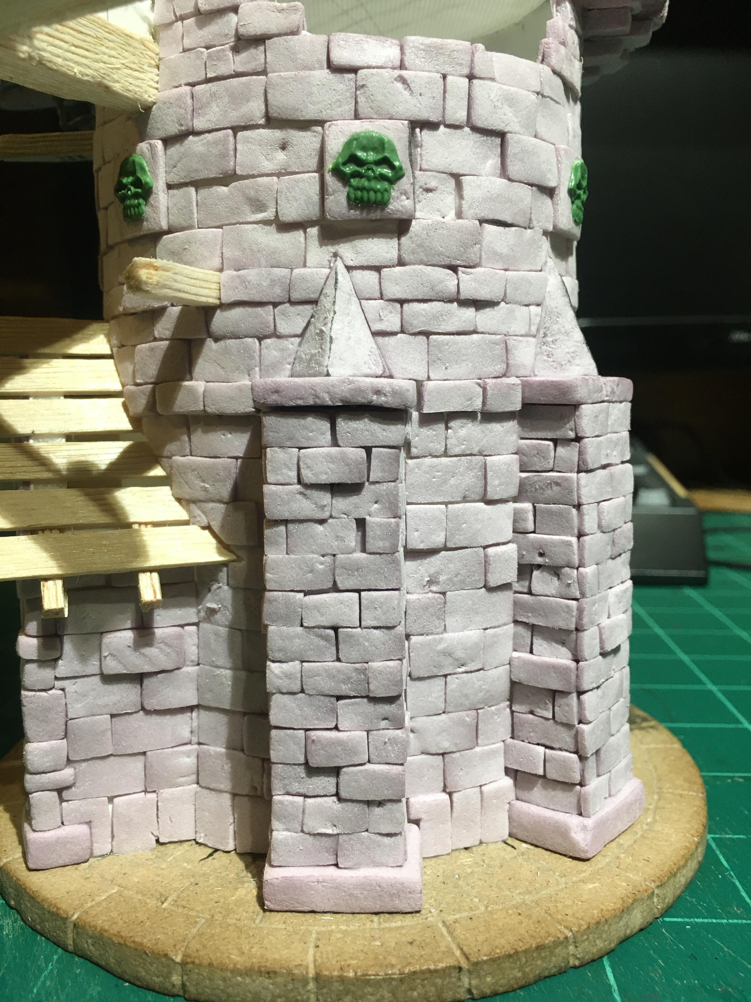 Mordheim, Scratch Build, The Empire, Tower, Warhammer Fantasy, Work In Progress