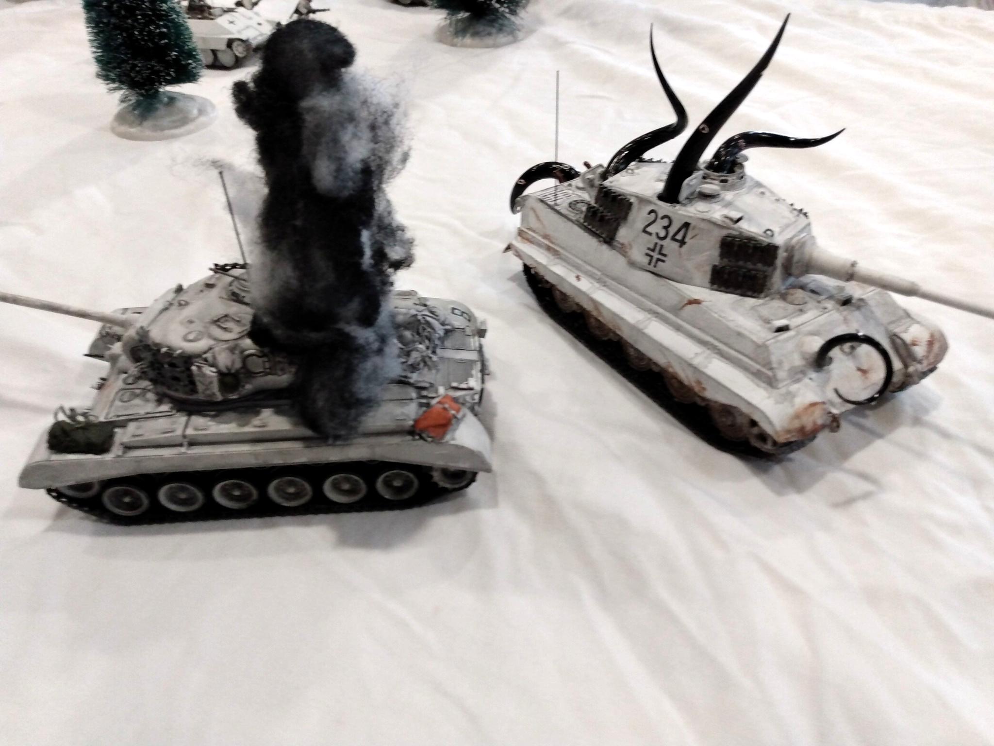 Achtung Cthulhu, King Tiger, Pershing, Shoggoth, Tank, Weird Wwii