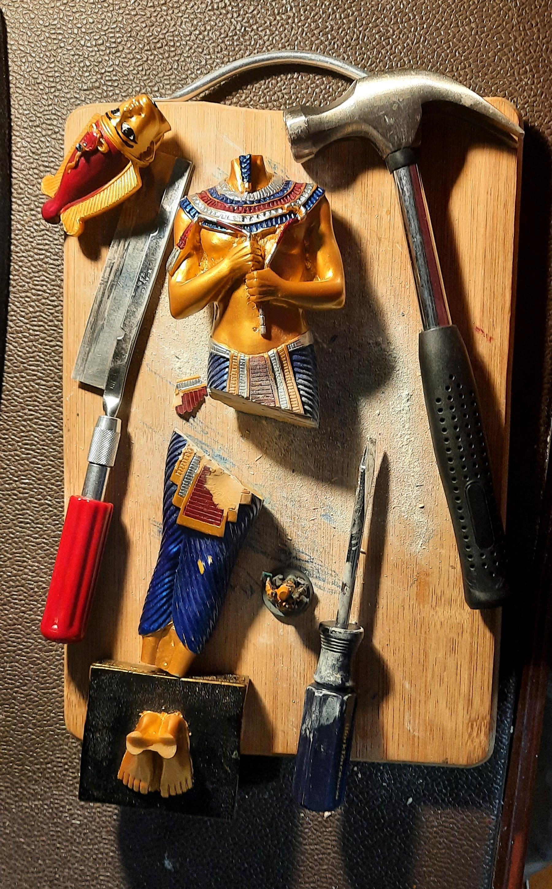 Egypt, Idol, Ozymandias, Souvenir, Statue, Terrain