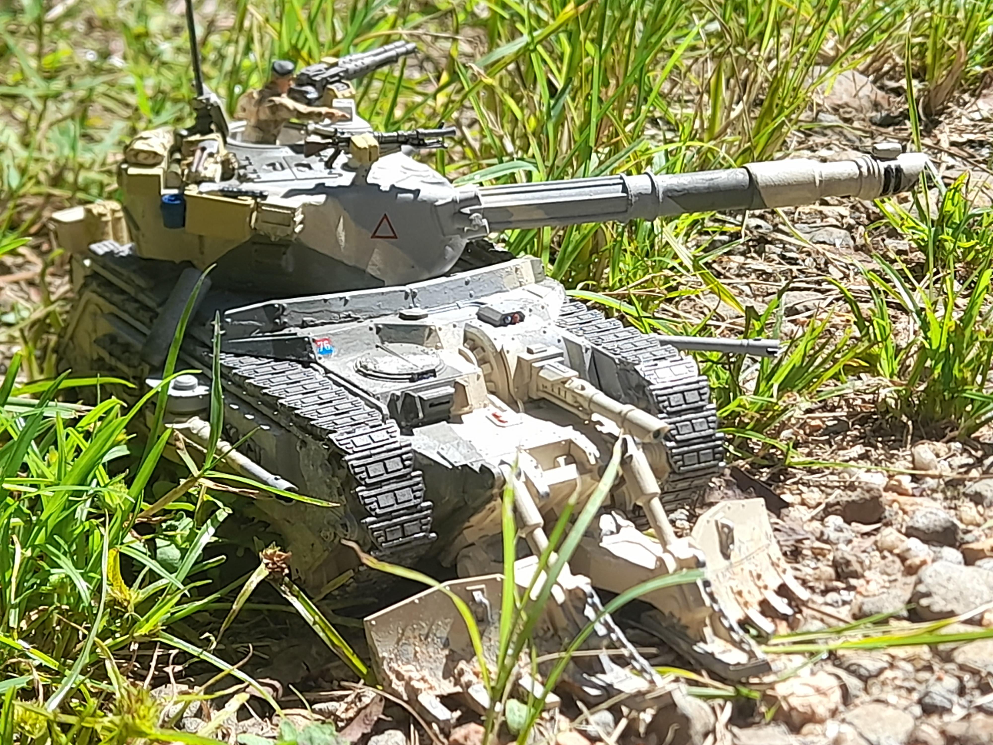 Enough Dakka?, Leman Russ, Mineplow, Mortian, Mortian Medium Tank, Proxy, Vanquisher, Victoria Miniatures