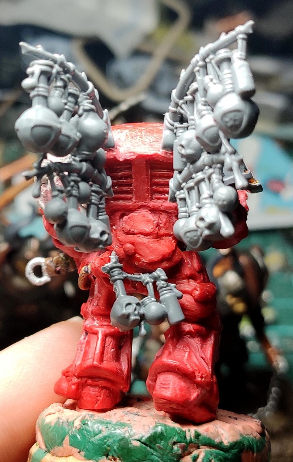Biologus Putrifier, Blight, Casting, Chaos, Chaos Space Marines, Conversion, Death Guard, Heresy, Heretic Astartes, Infantry, Kitbash, Nurgle, Pestilence, Plague, Plague Marines, Putty, Sculpting, Terminator Armor, Traitor Legions, Warhammer 40,000, Work In Progress