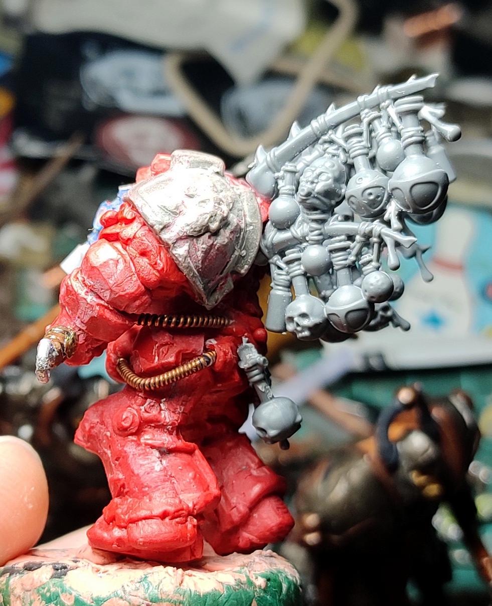 Biologus Putrifier, Blight, Casting, Chaos, Chaos Space Marines, Conversion, Death Guard, Heresy, Heretic Astartes, Infantry, Kitbash, Nurgle, Pestilence, Plague, Plague Marines, Putty, Sculpting, Terminator Armor, Traitor Legions, Warhammer 40,000, Work In Progress