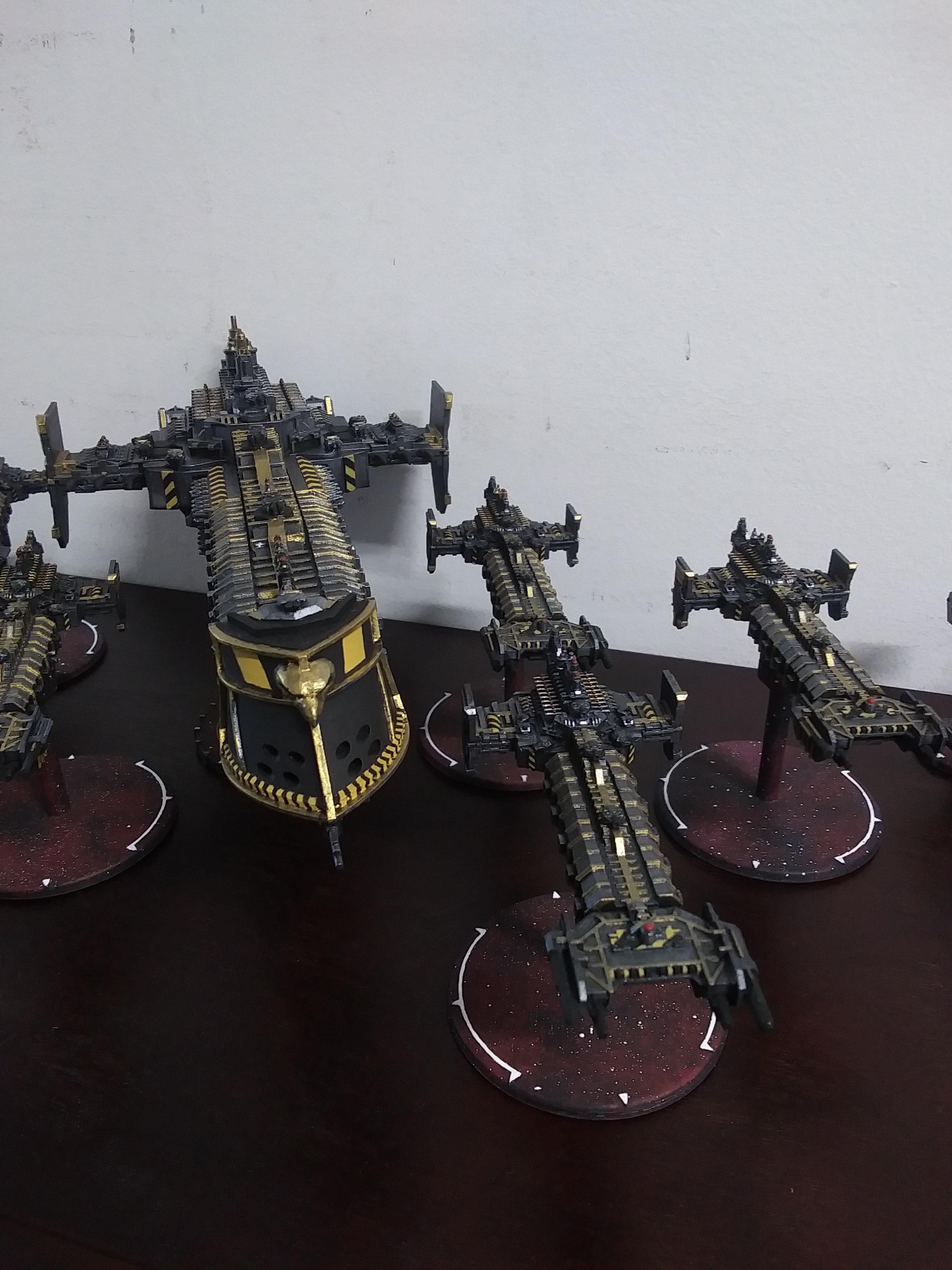 30k bfg fleet iron warriors w.i.p