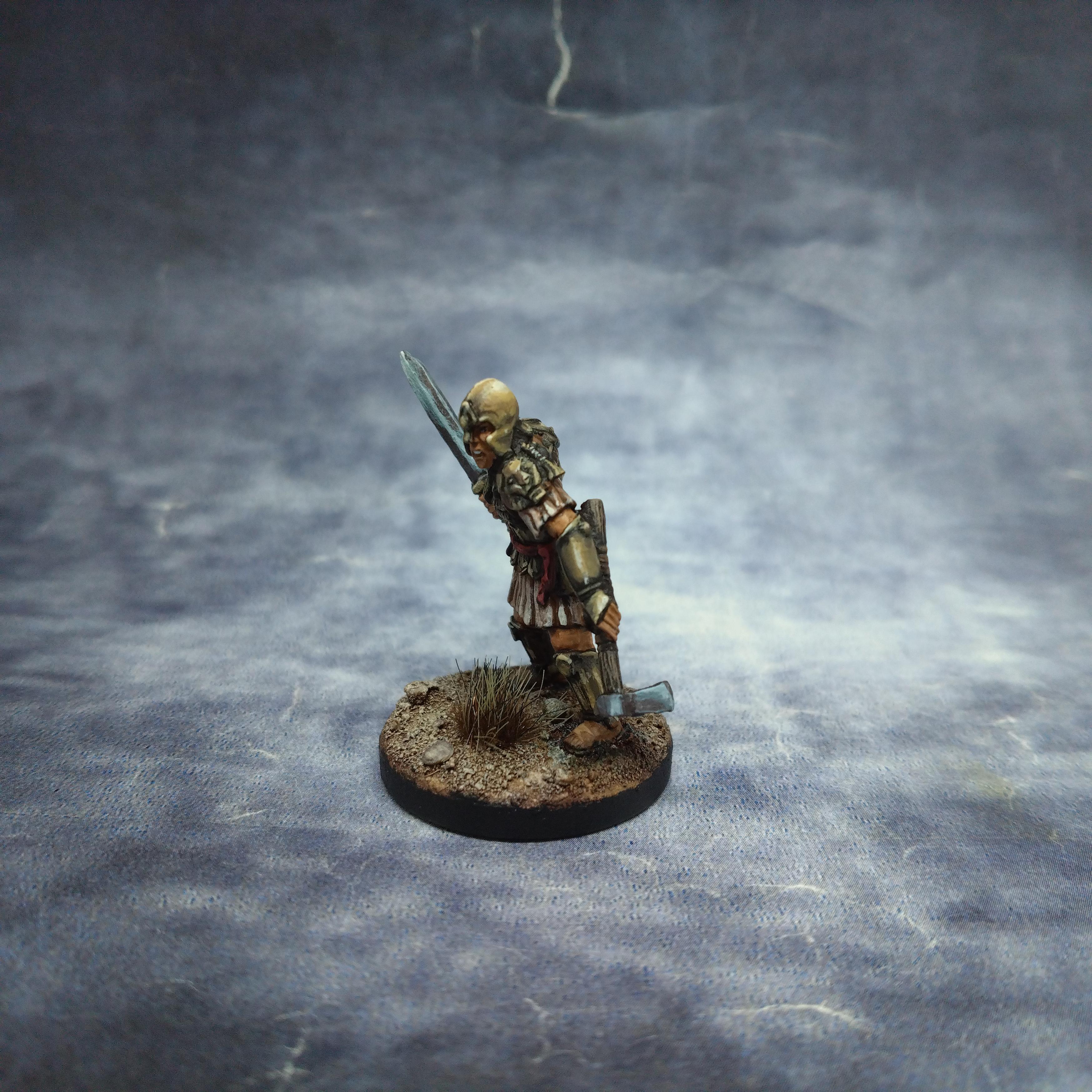 Amazon, Bad Squiddo, Bronze, Female, Heroine, March 2023, Non-Metallic Metal