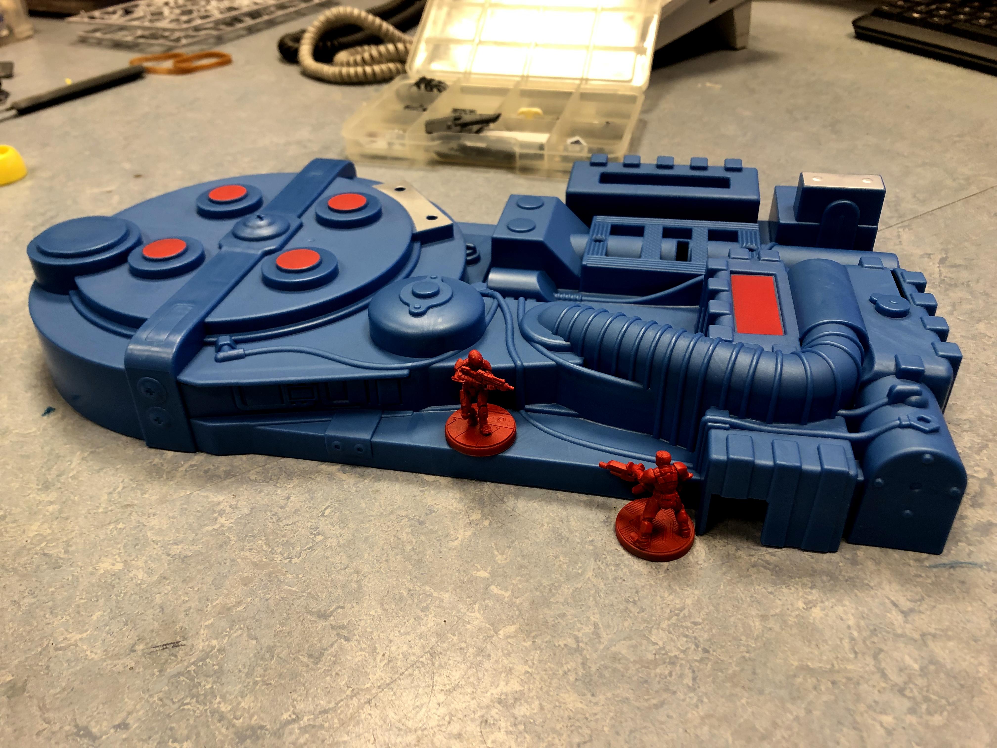 Proton Pack industrial base reverse