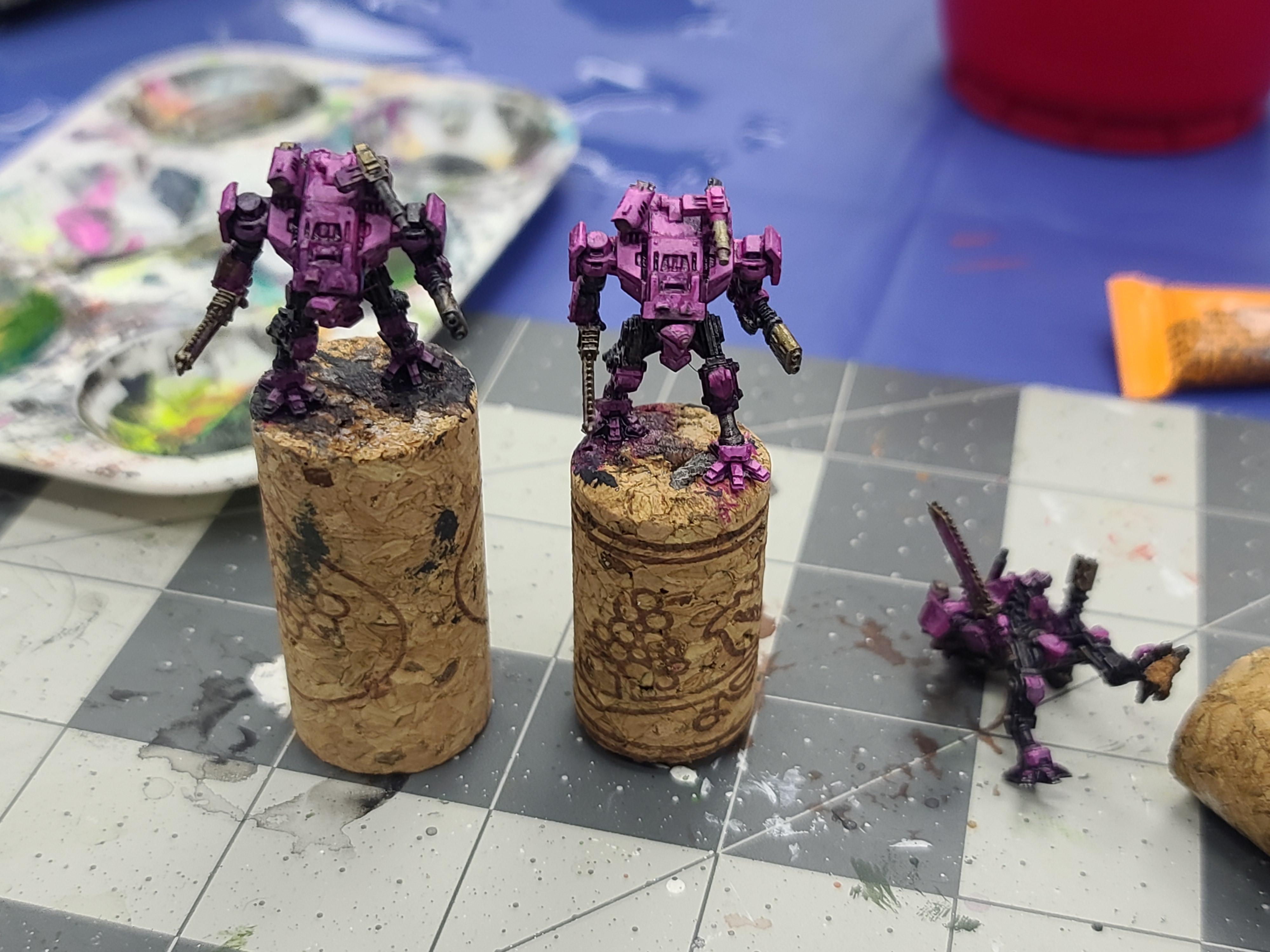 6mm, Adeptus Titanicus, Armiger, Metal, Vangaurd Miniatures
