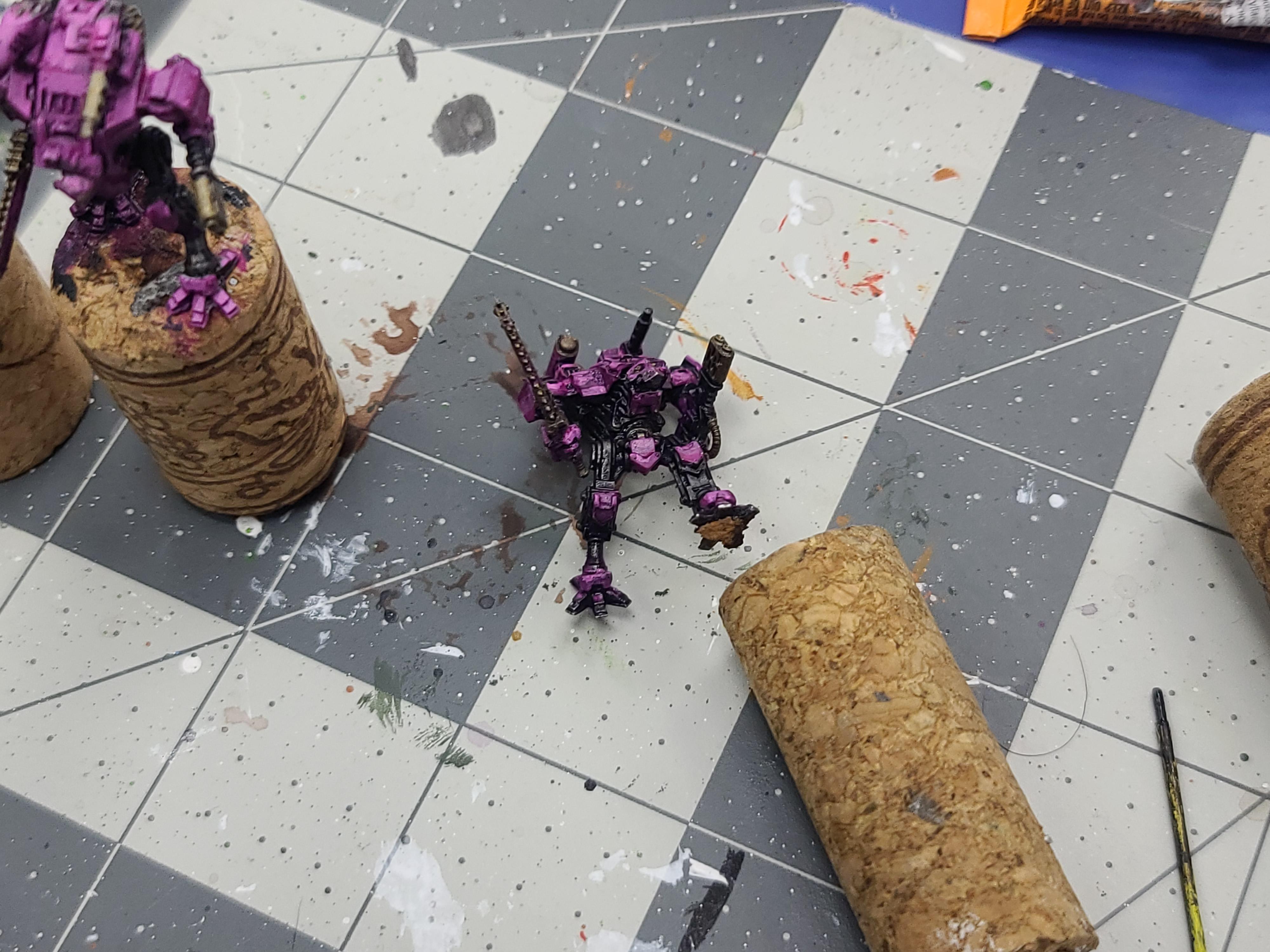 6mm, Adeptus Titanicus, Armiger, Metal, Vangaurd Miniatures