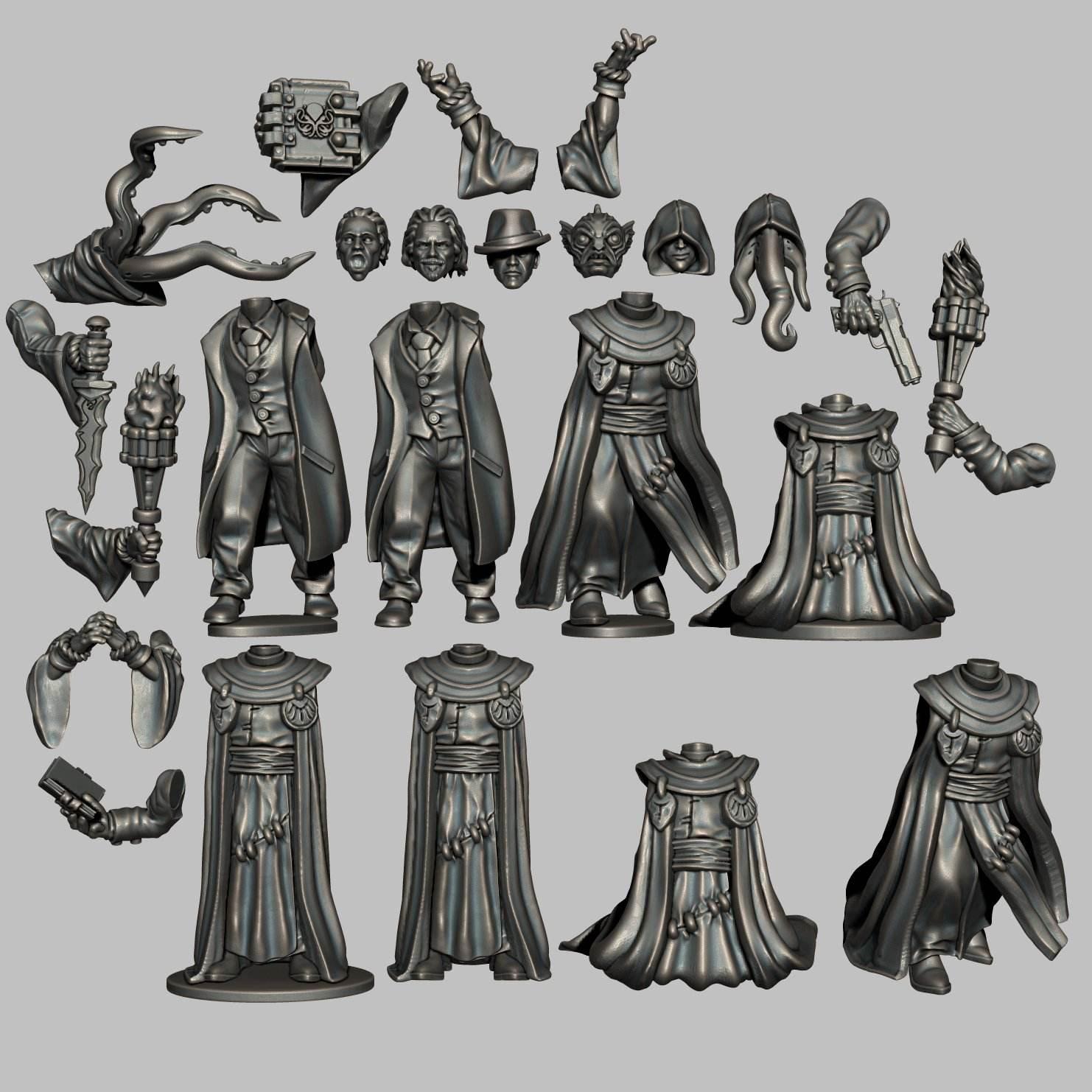 Cthulhu, Cultist, Investigators
