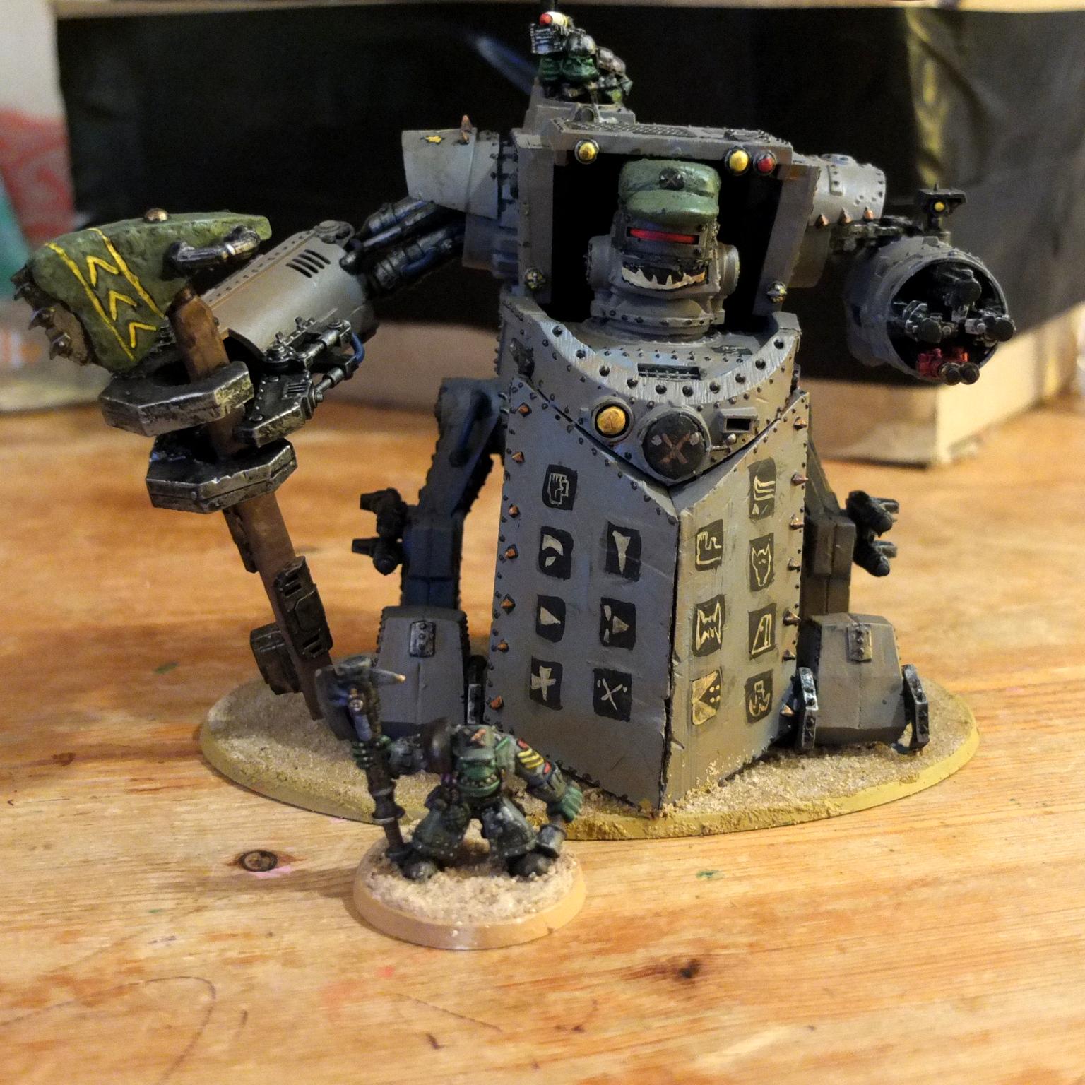 Blood Axe, Conversion, Gorkanaut, Orks