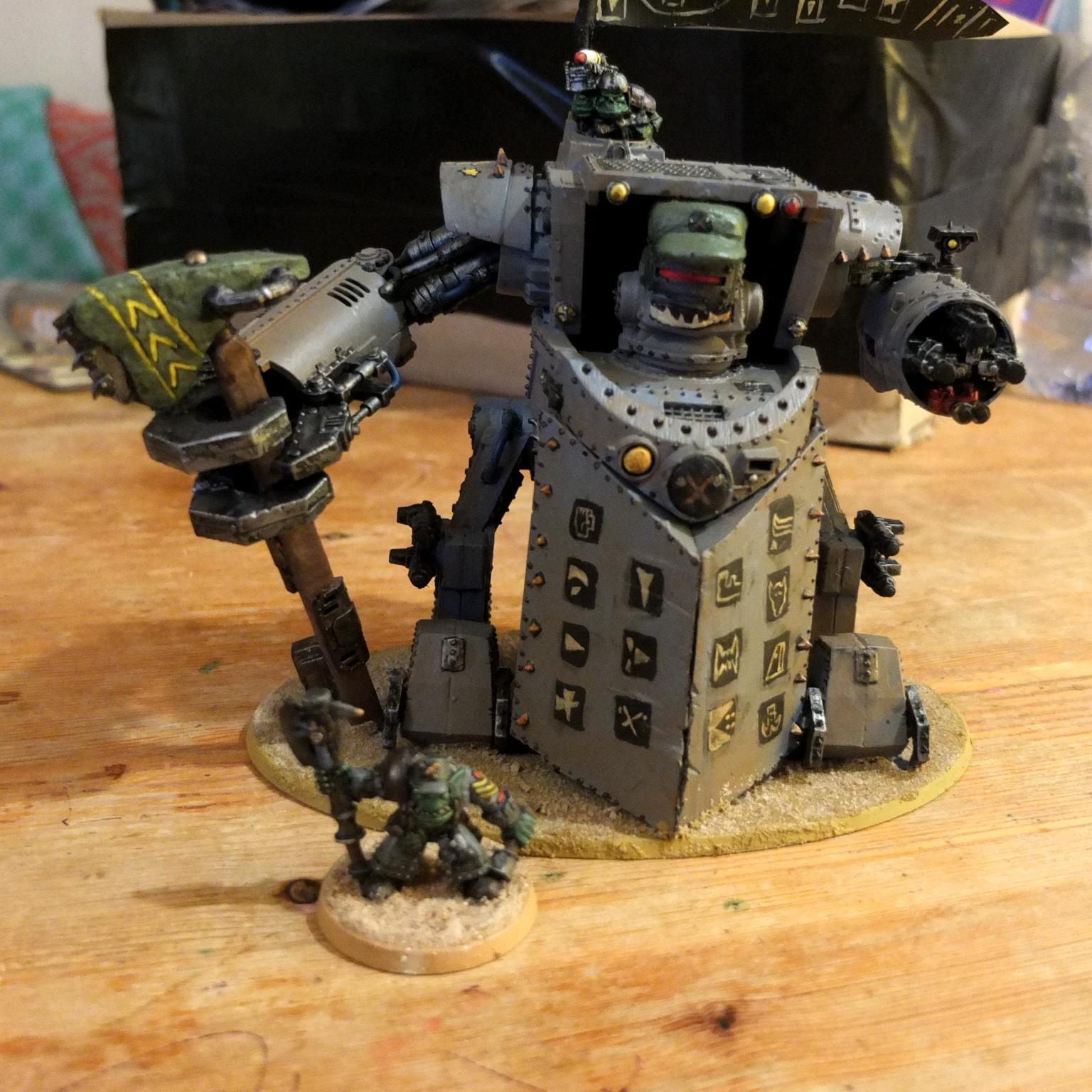 Blood Axe, Conversion, Gorkanaut, Orks