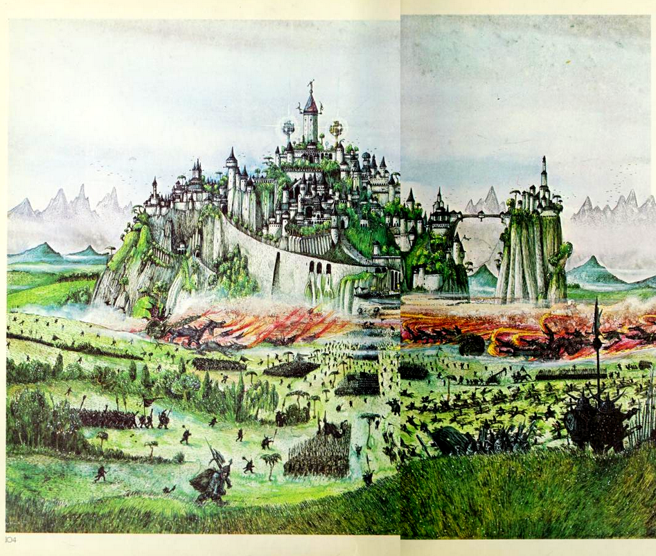 Ian Miller, John Blanche, Retro Review, Tolkien