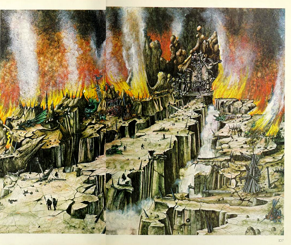 Ian Miller, John Blanche, Retro Review, Tolkien