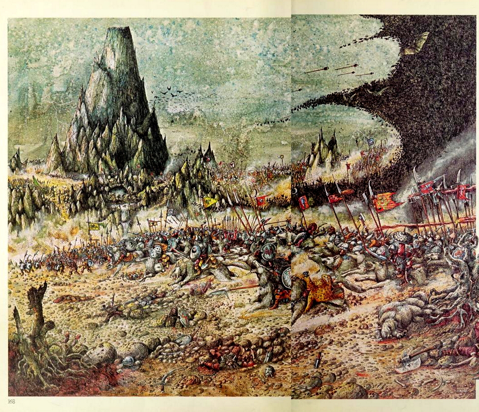 Ian Miller, John Blanche, Retro Review, Tolkien