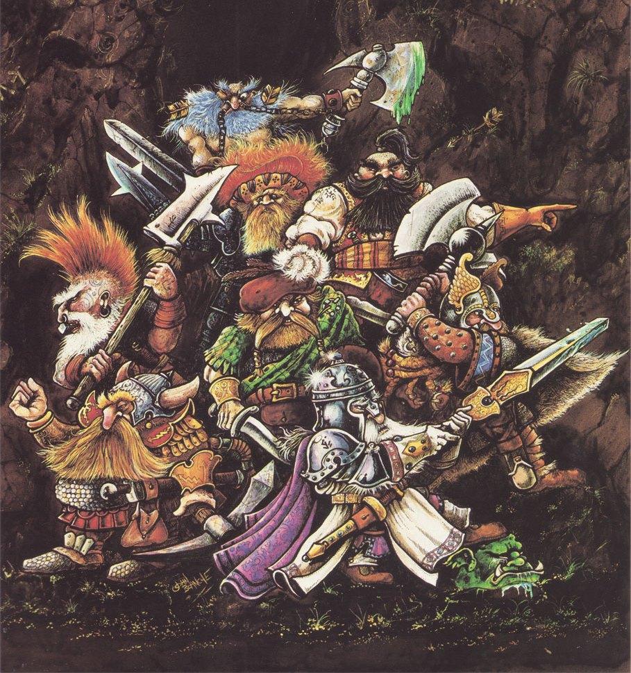 Ian Miller, John Blanche, Retro Review, Tolkien