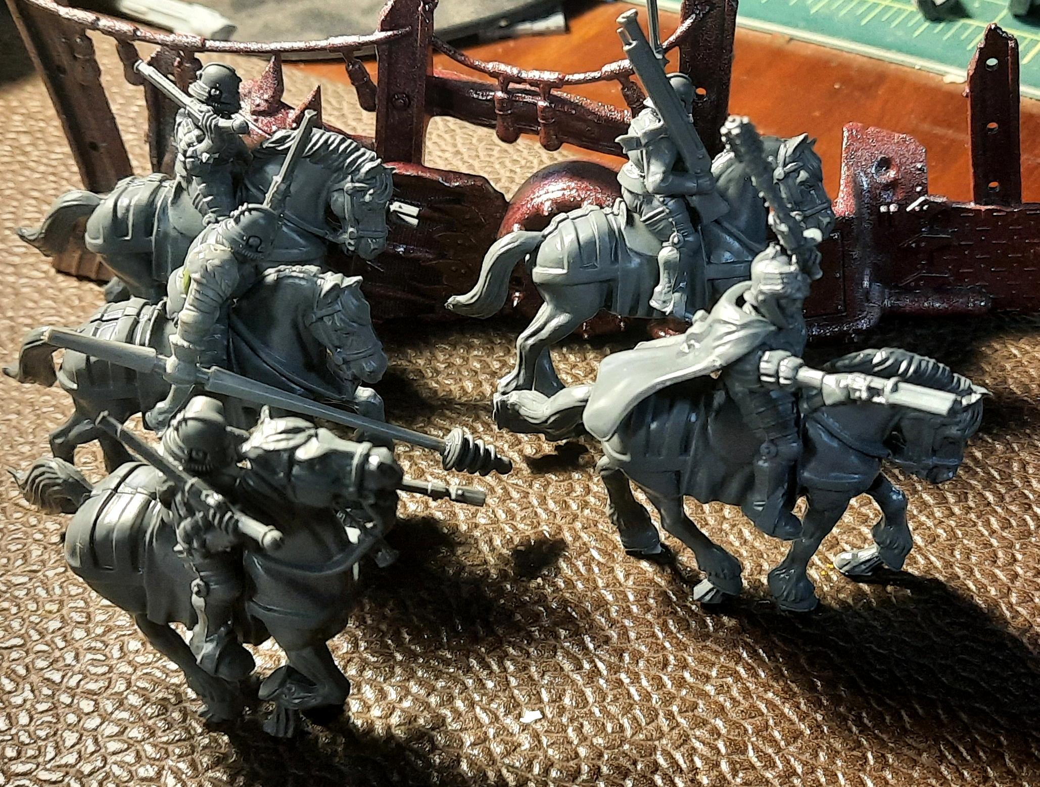 Adeptus Arbites, Empire, Mounted Police, Outriders, Rough Riders, Wasteland