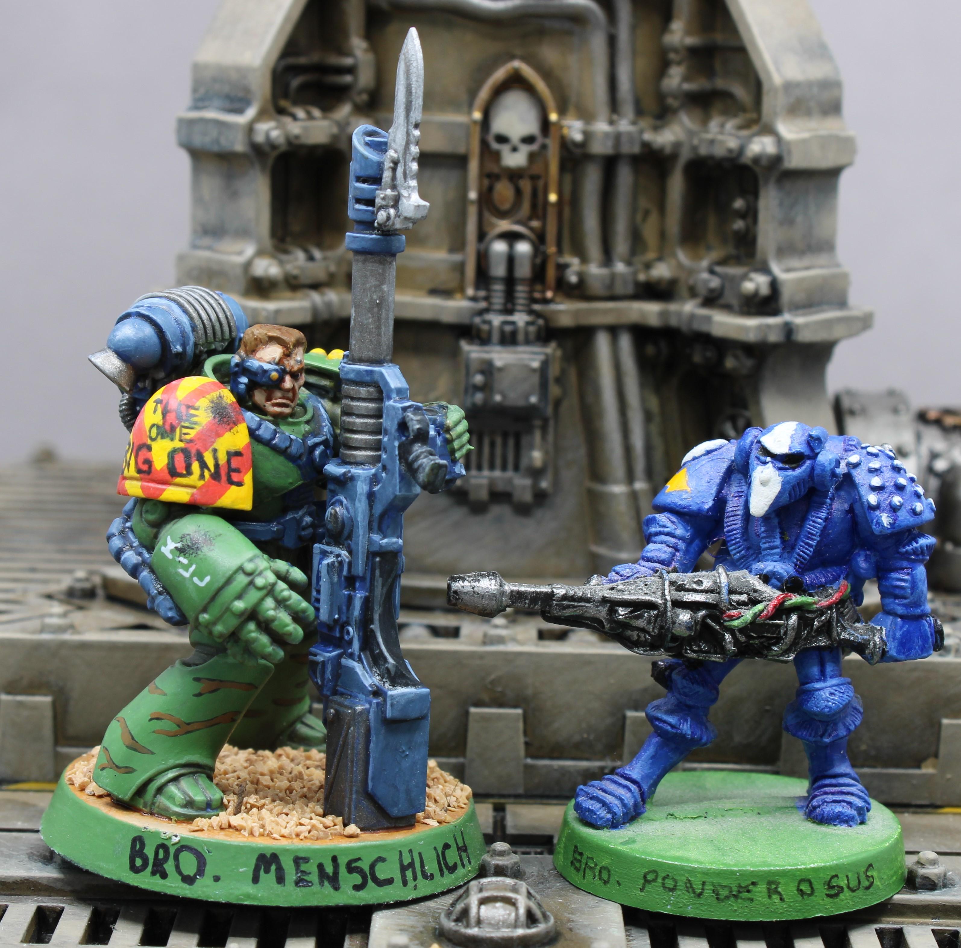 Horus Heresy Mk7 / C100 size comparison