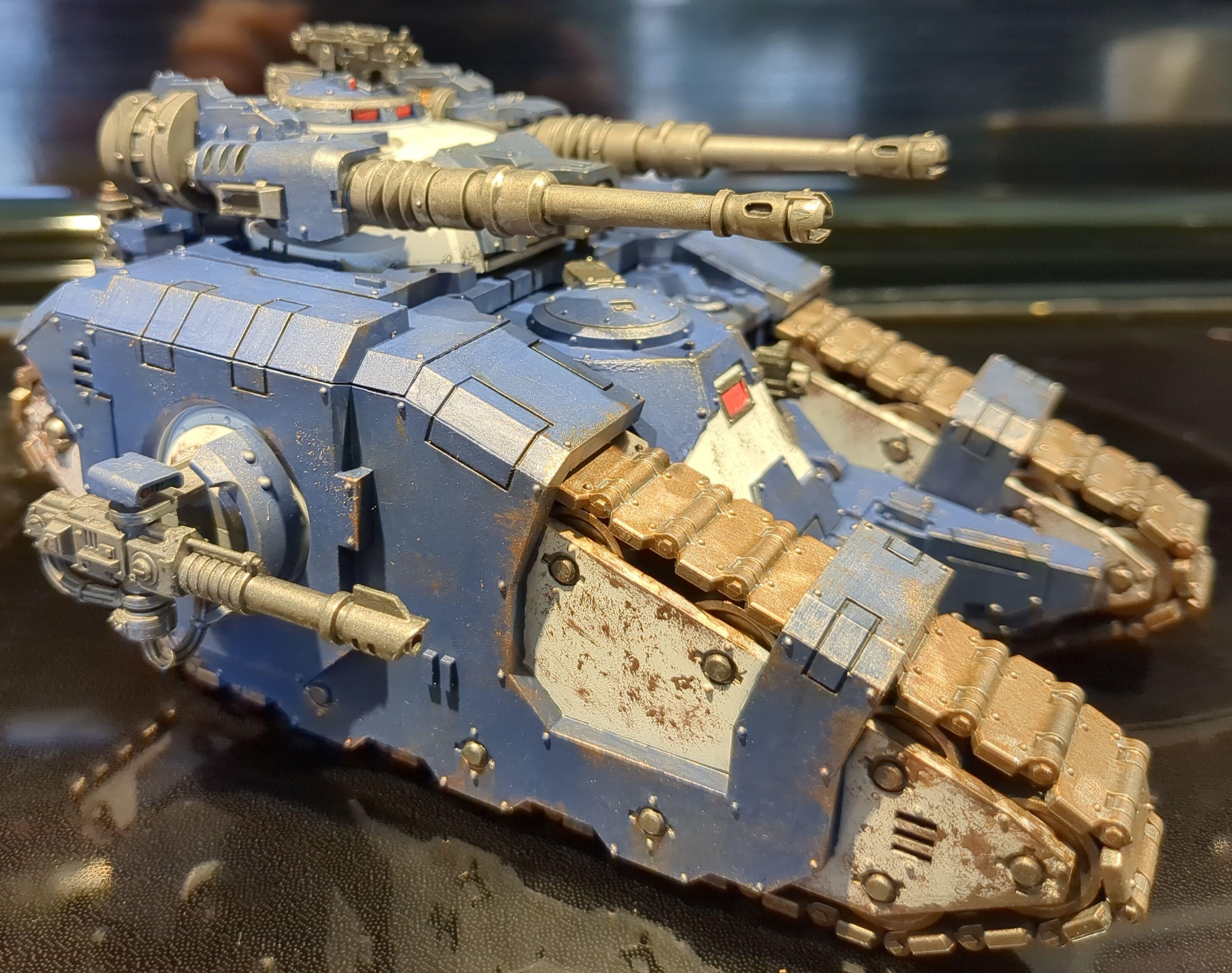 Imperium, Painting, Sicaran, Space Marines, Warhammer 40,000
