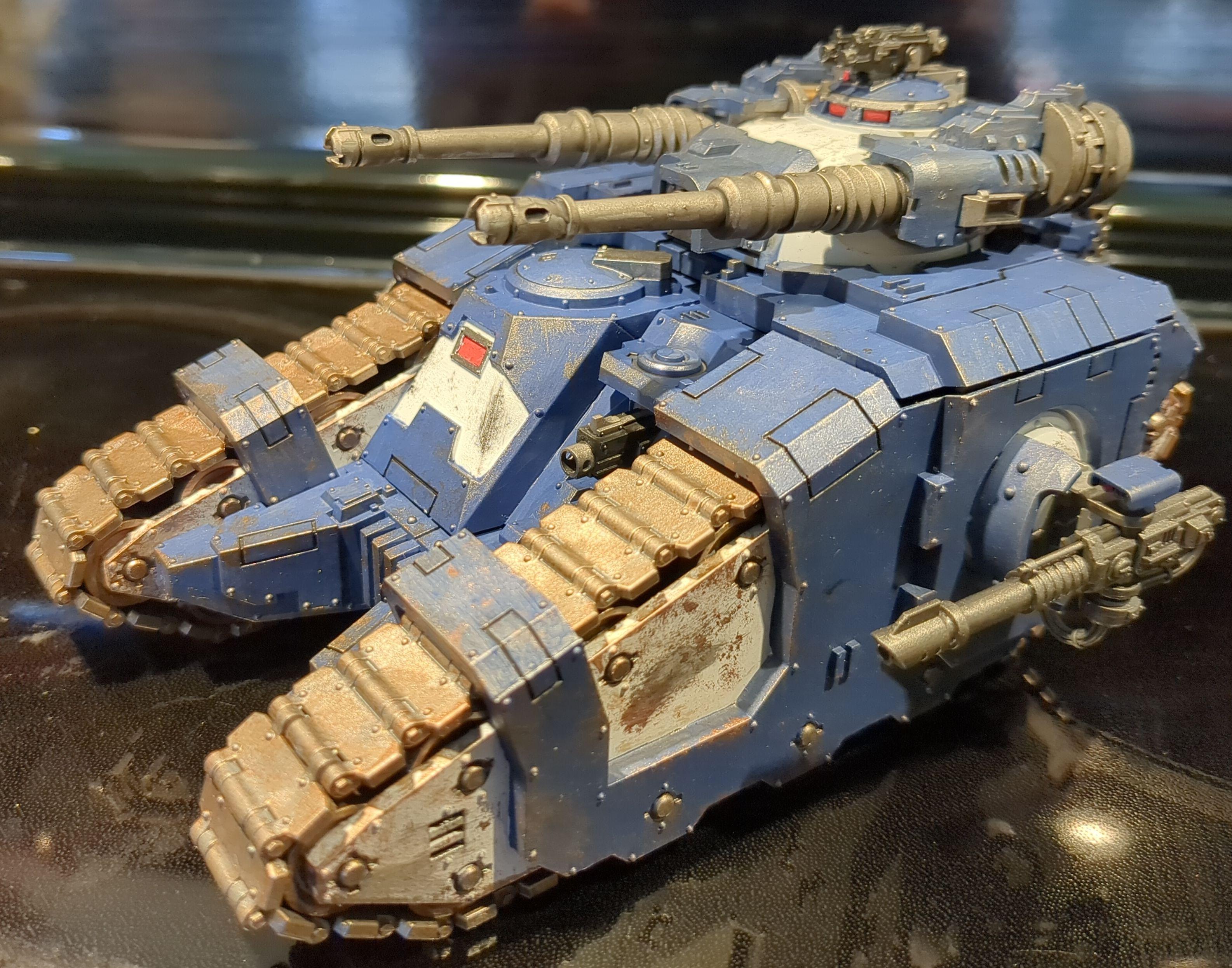 Imperium, Painting, Sicaran, Space Marines, Warhammer 40,000