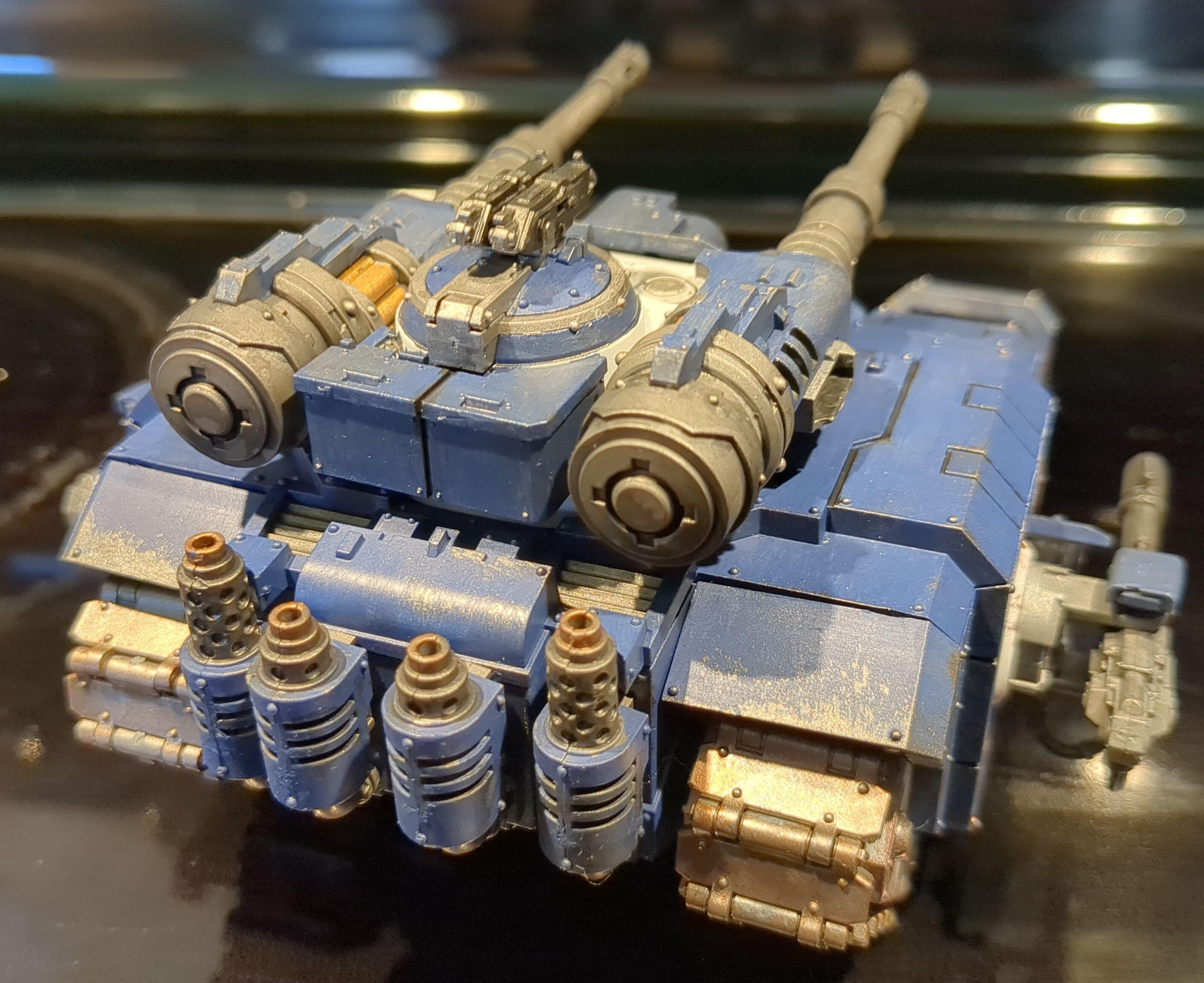Imperium, Painting, Sicaran, Space Marines, Warhammer 40,000
