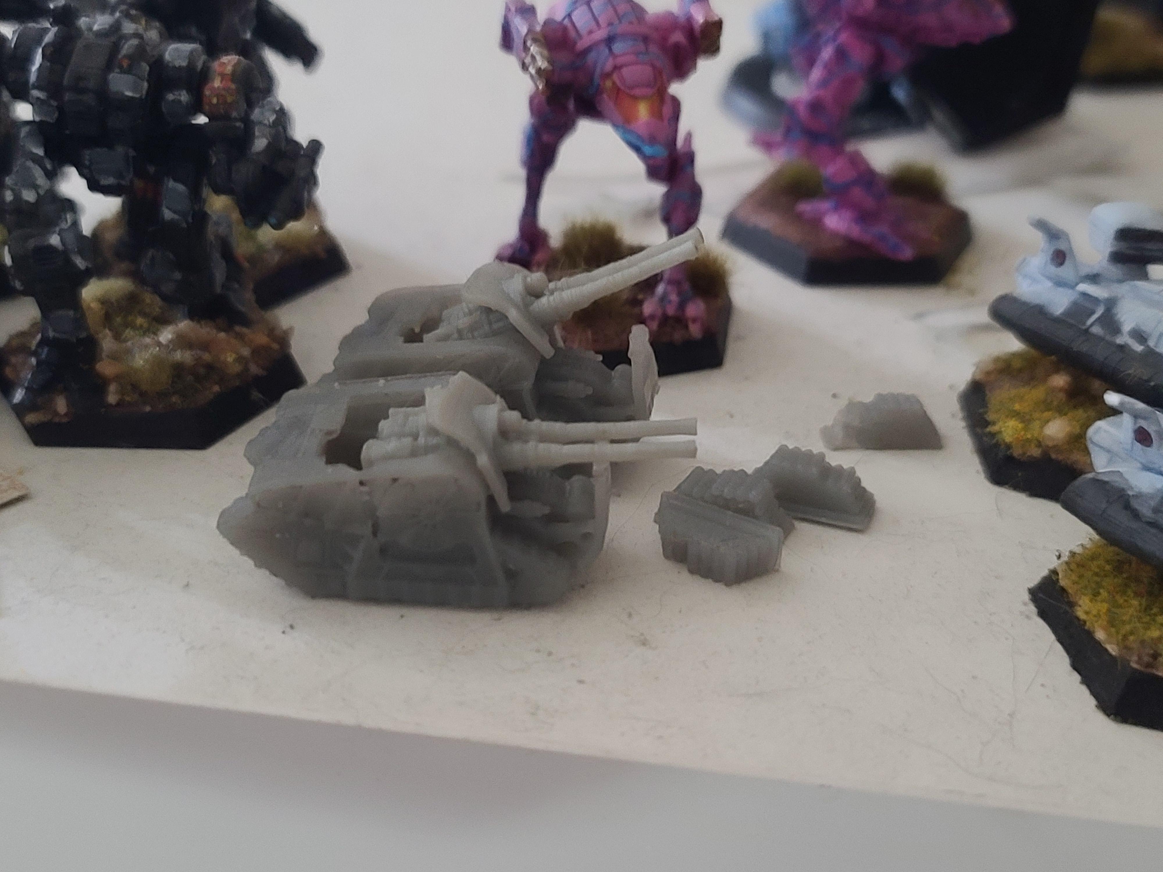3d Printed, 6mm, Malcador, Minotaur, Super-heavy