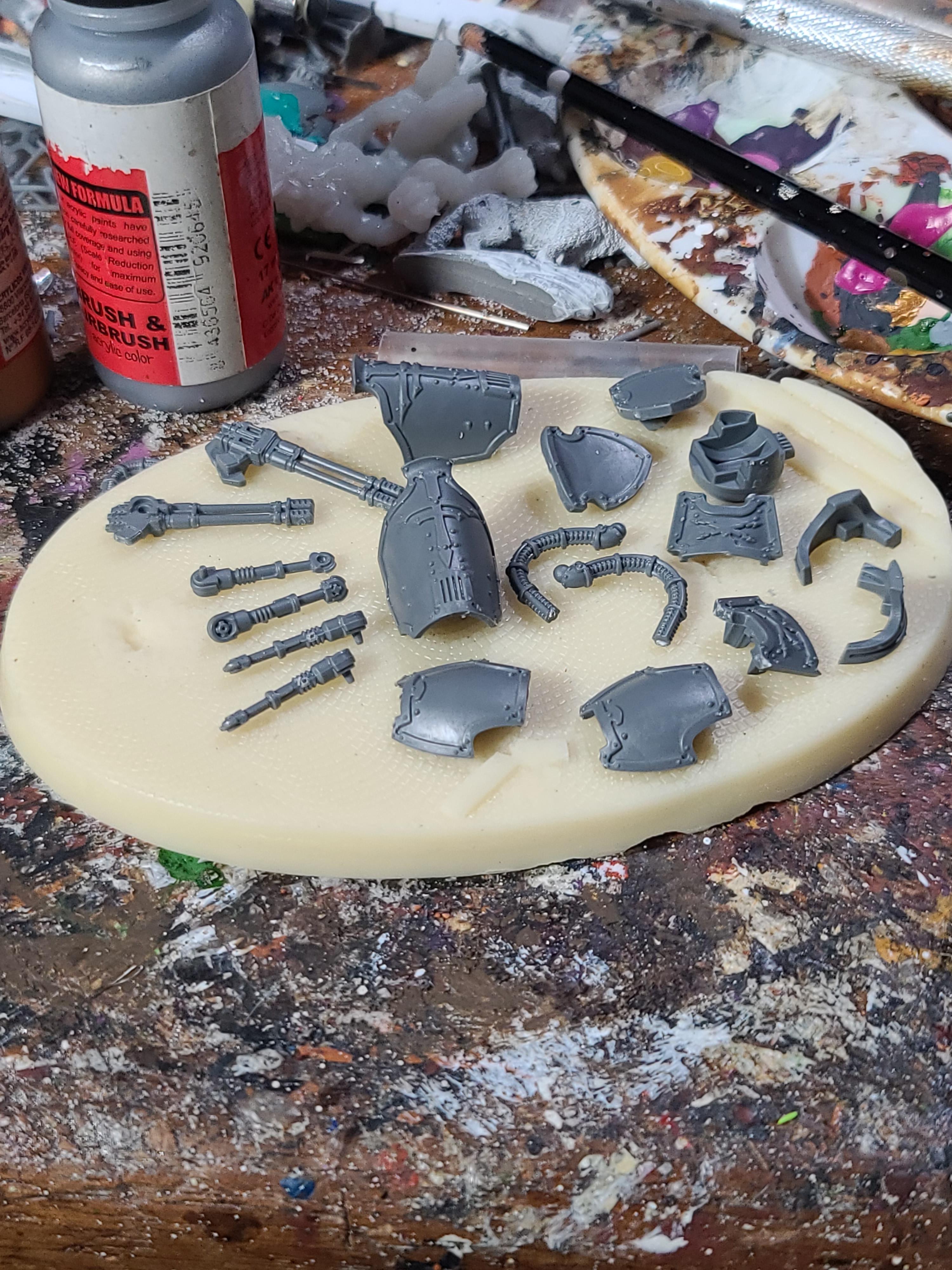 6mm, Adeptus Titanicus, Games Workshop, Guerilla Miniatures Games, Resin Base, Silverback Games, Titan, Warbringer