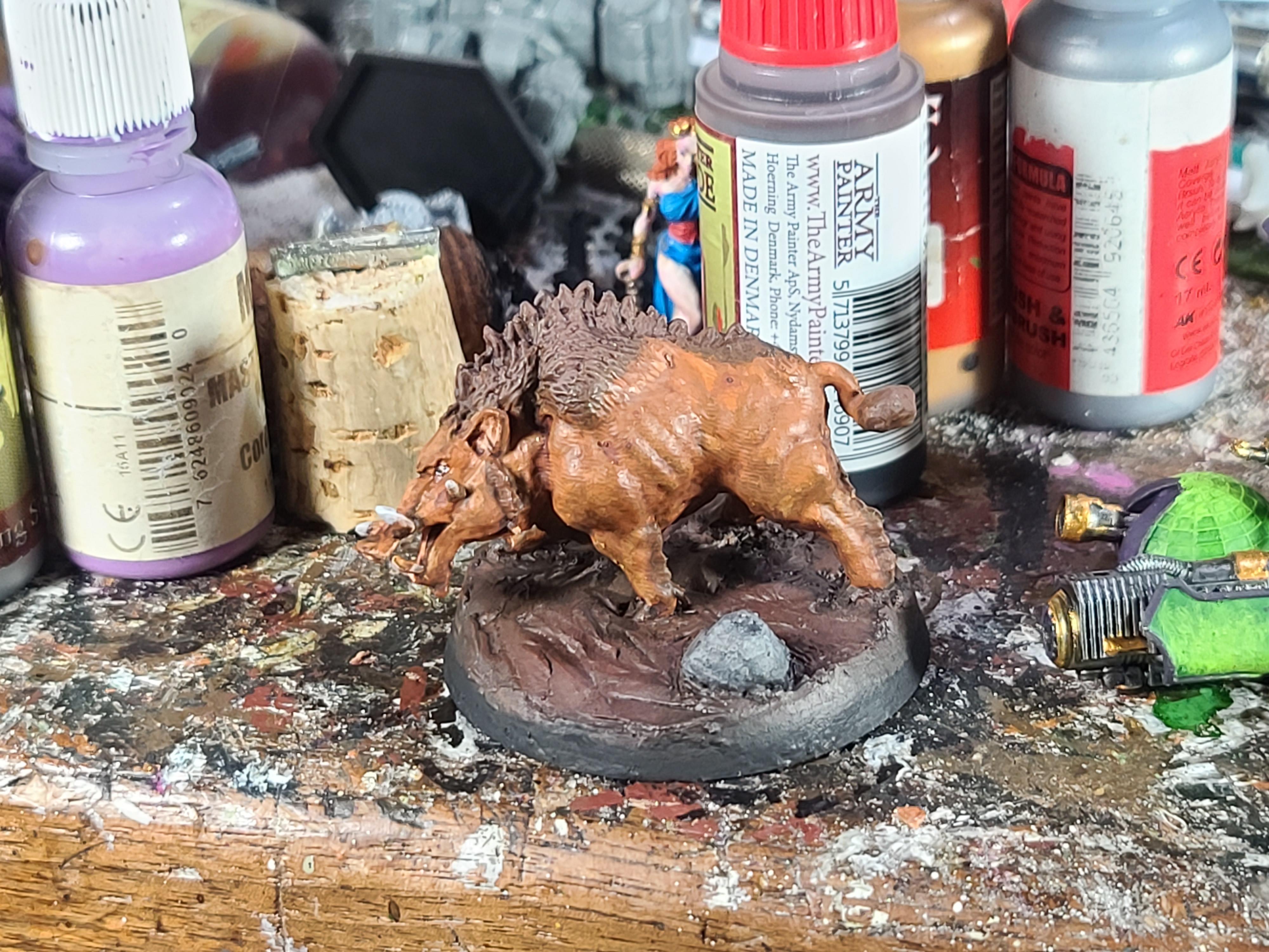 Boar, Bones, Bones Black, Giant Boar, Reaper Miniatures