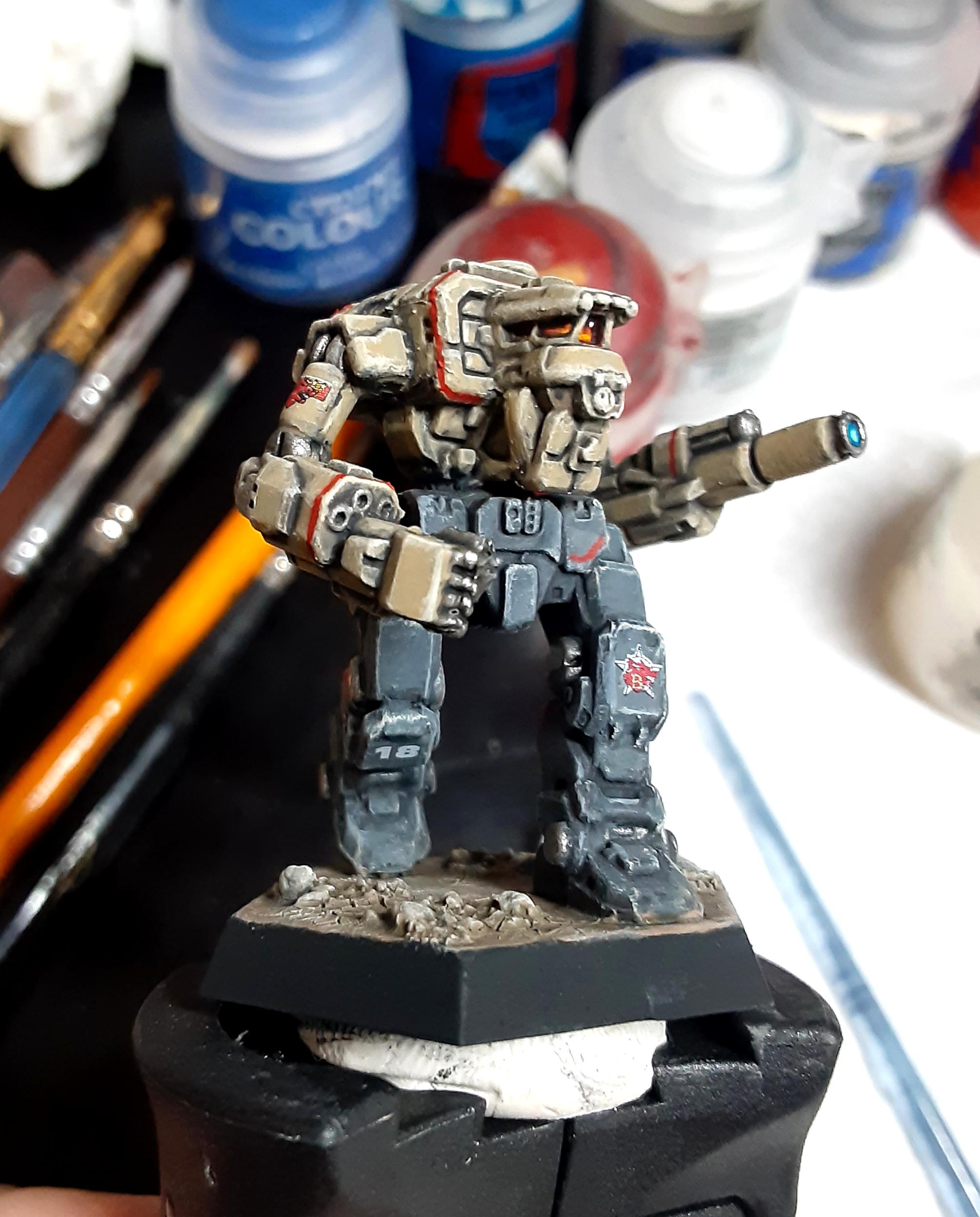 Battletech, Clan Wolf Fenris Mech