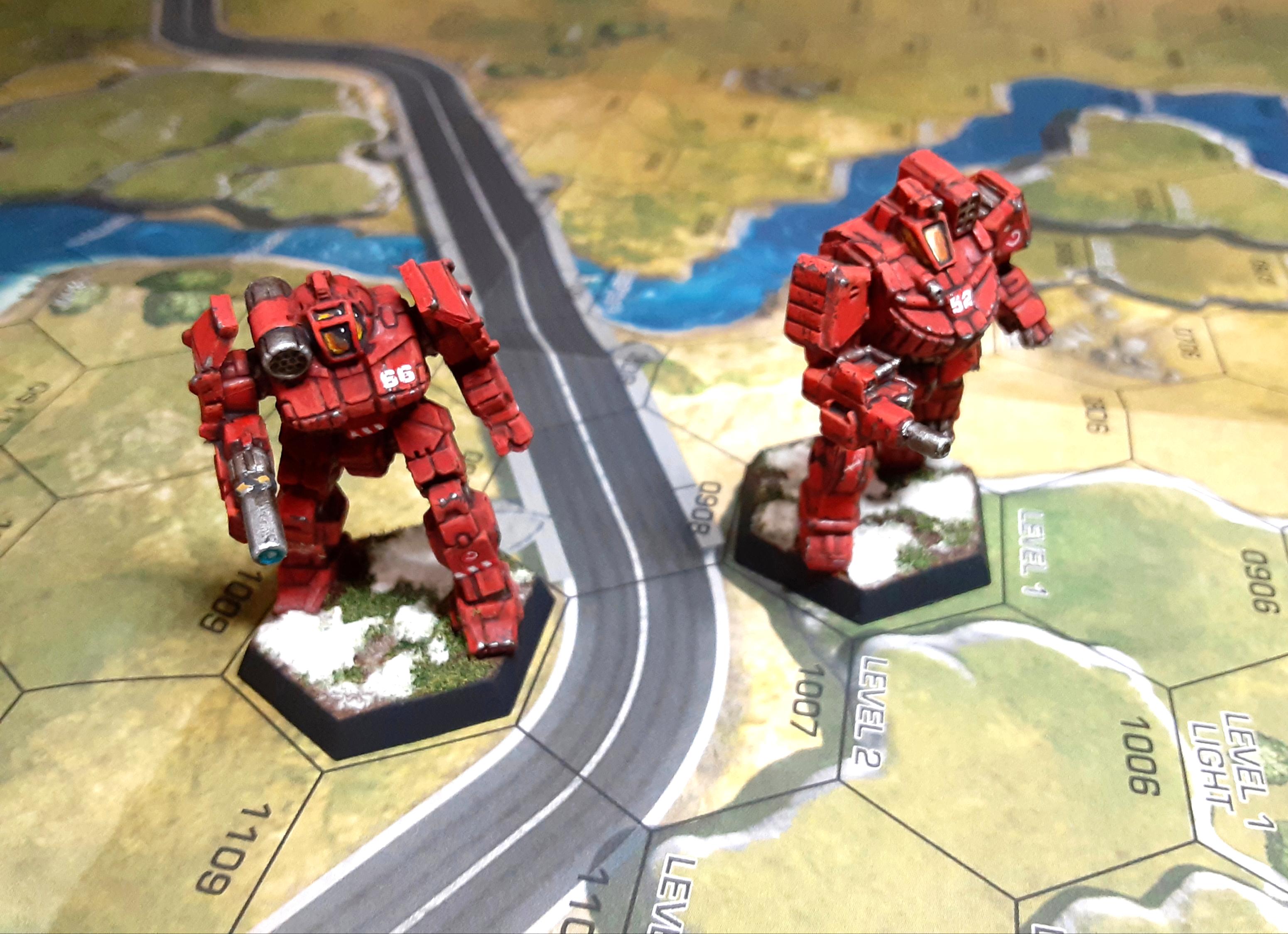 Battletech, Griffin &amp; Wolverine